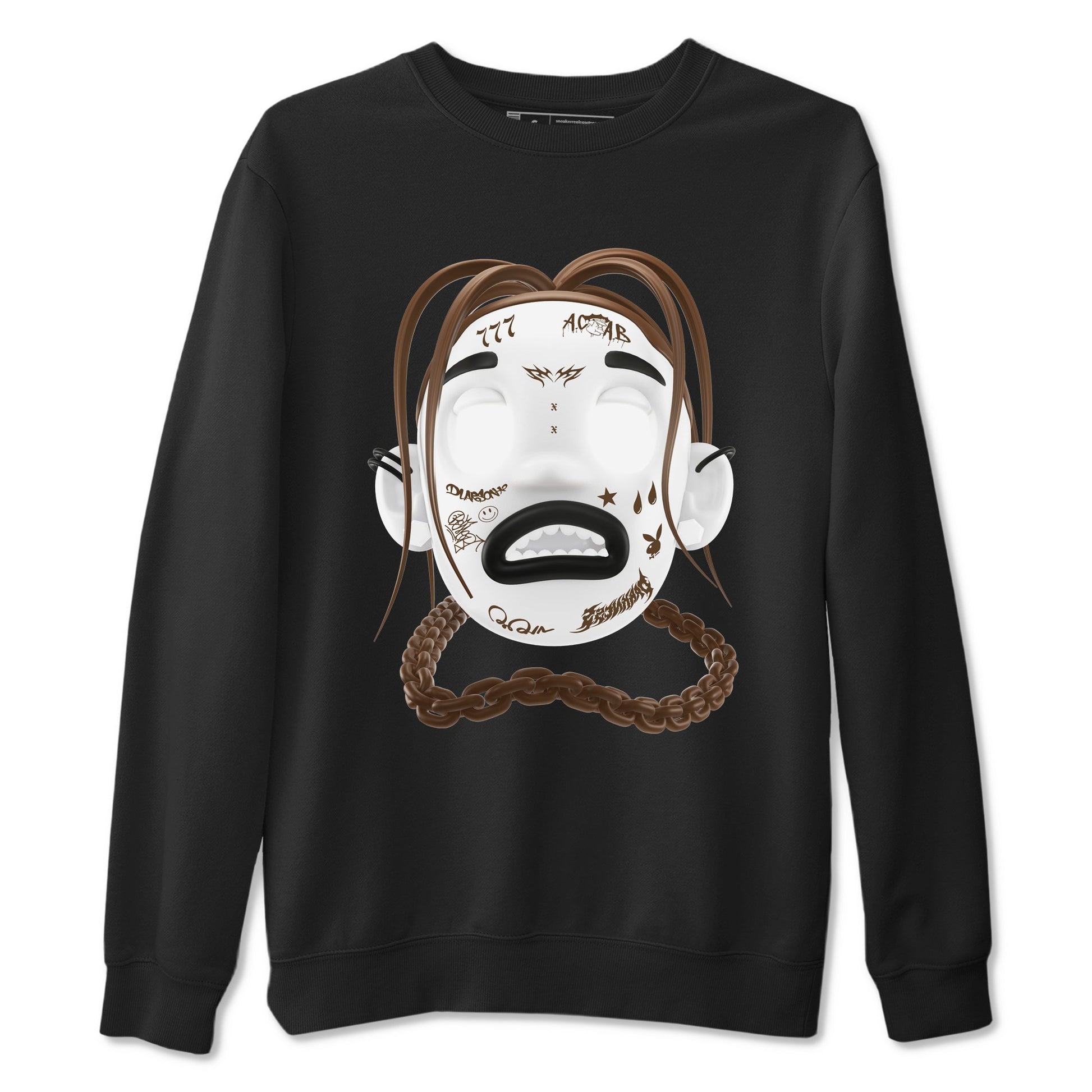 1s Low OG Mocha shirts to match jordans Goosebumps Boy sneaker match tees Air Jordan 1 Mocha match shoes to clothes SNRT Sneaker Tees unisex cotton Black 2 shirts