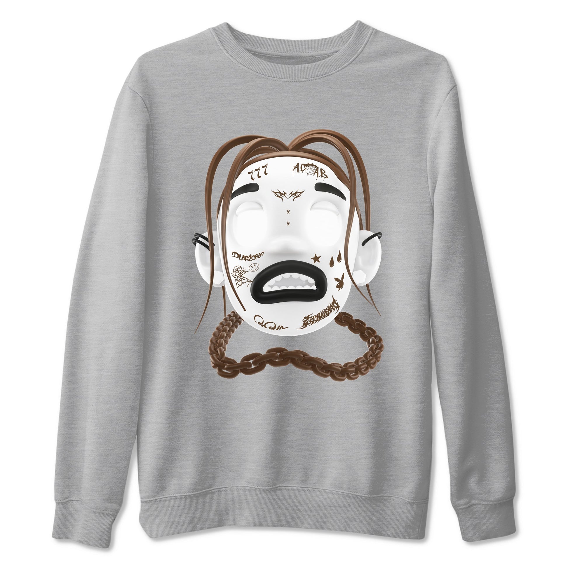 1s Low OG Mocha shirts to match jordans Goosebumps Boy sneaker match tees Air Jordan 1 Mocha match shoes to clothes SNRT Sneaker Tees unisex cotton Heather Grey 2 shirts