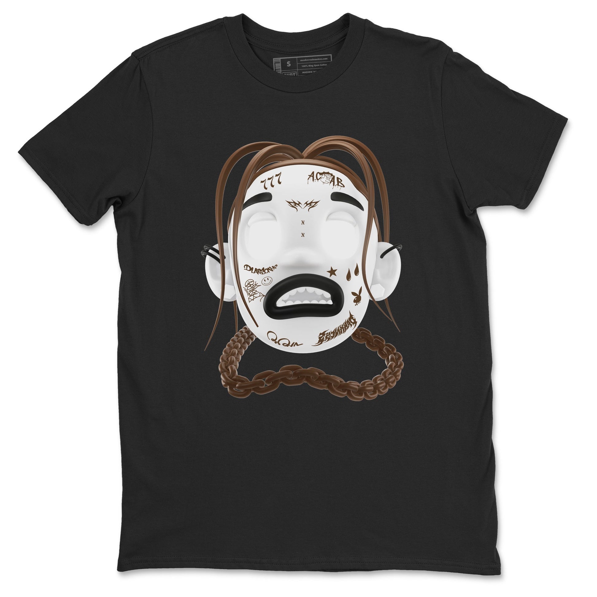 1s Low OG Mocha shirts to match jordans Goosebumps Boy sneaker match tees Air Jordan 1 Mocha match shoes to clothes SNRT Sneaker Tees unisex cotton Black 2 shirts