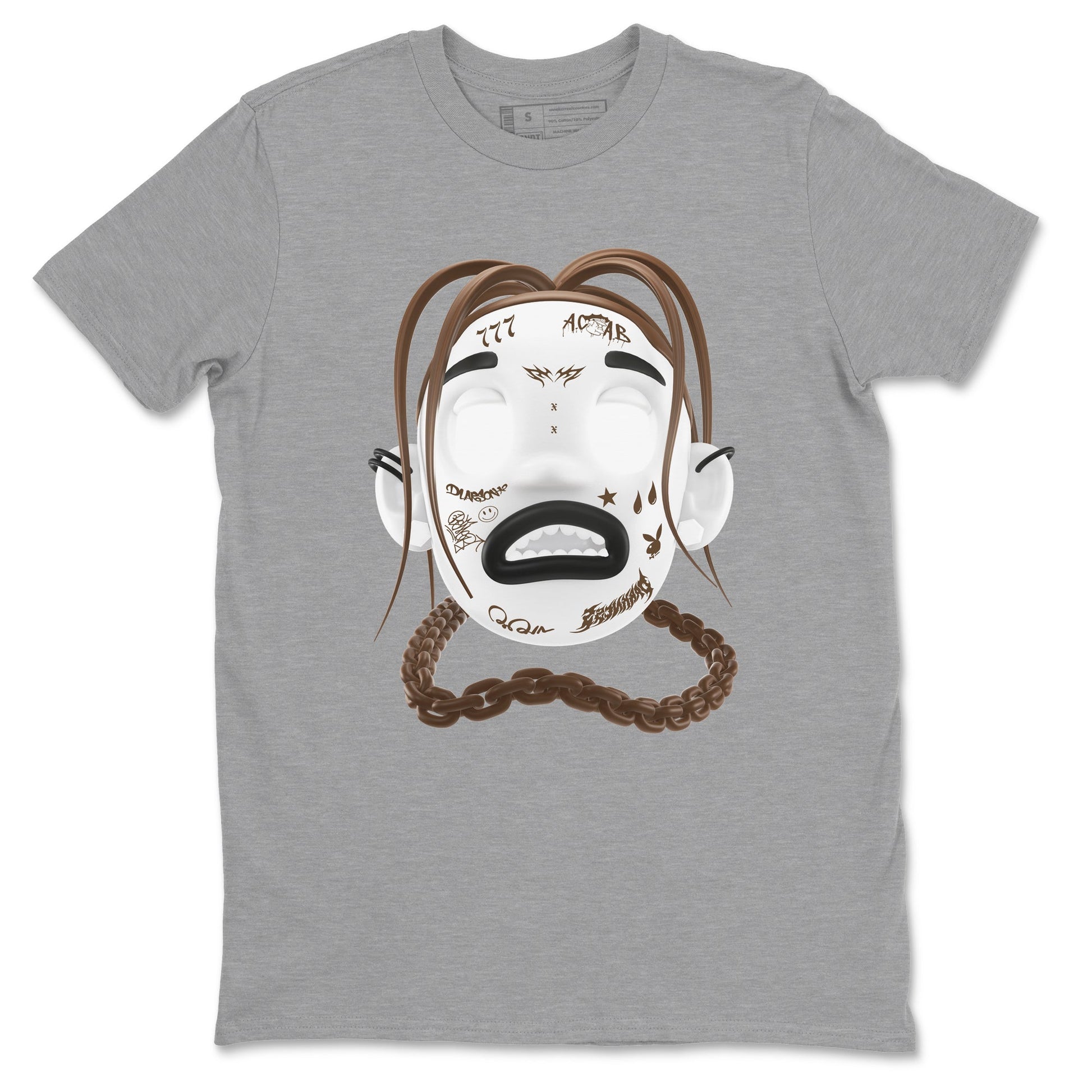 1s Low OG Mocha shirts to match jordans Goosebumps Boy sneaker match tees Air Jordan 1 Mocha match shoes to clothes SNRT Sneaker Tees unisex cotton Heather Grey 2 shirts