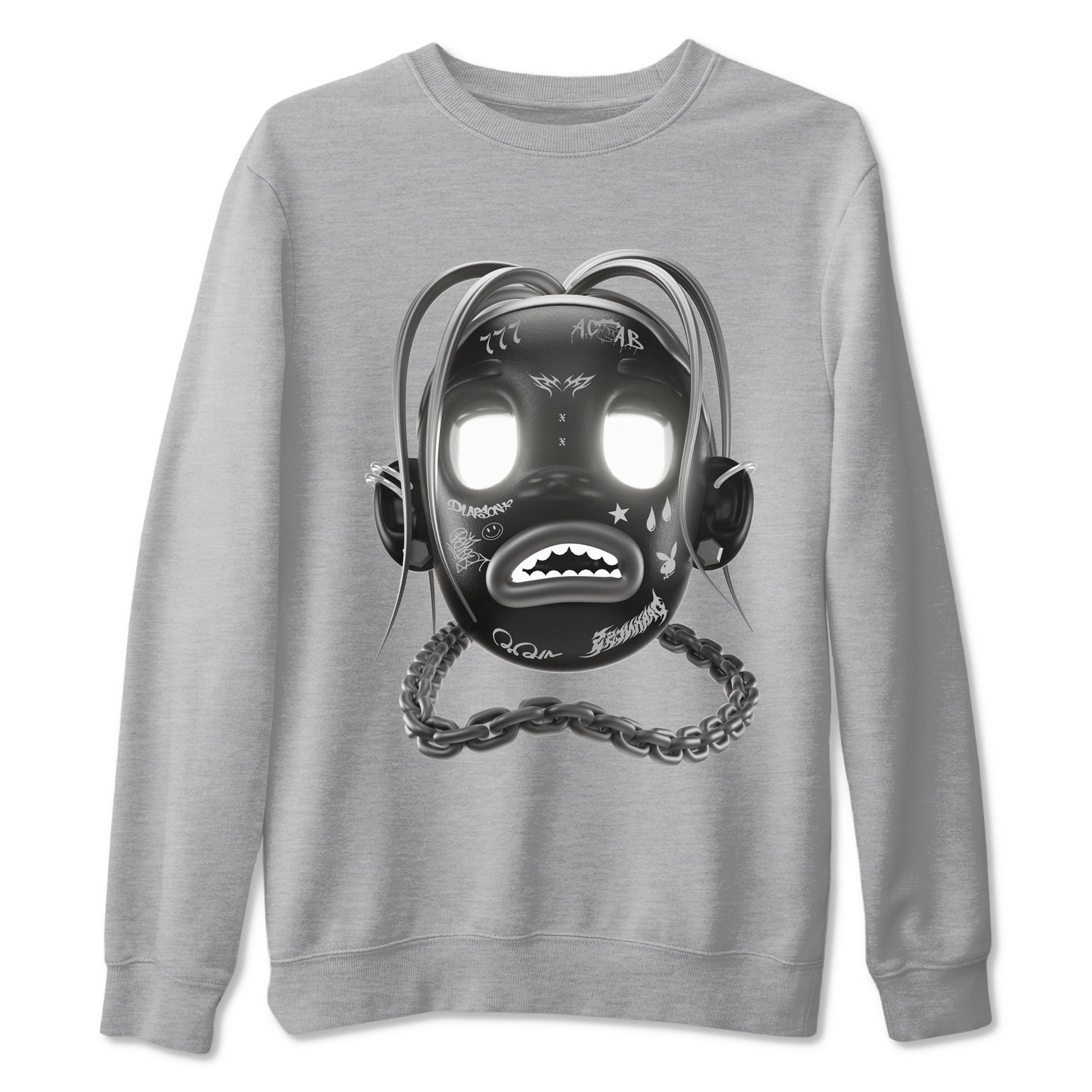 12s Black Wolf Grey shirts to match jordans Goosebumps Boy sneaker match tees Air Jordan 12 Barons match shoes to clothes SNRT Sneaker Tees unisex cotton Heather Grey 2 shirts