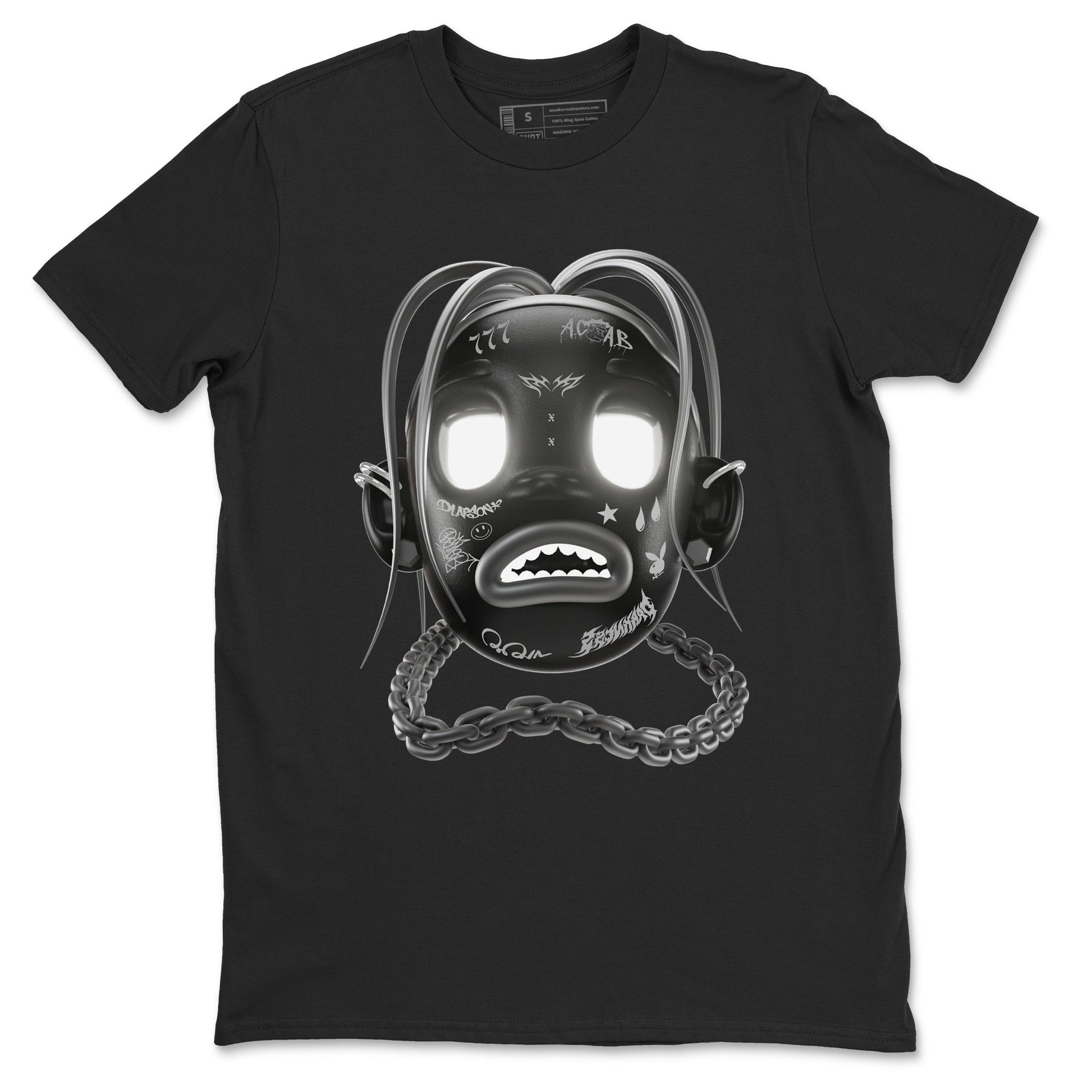 12s Black Wolf Grey shirts to match jordans Goosebumps Boy sneaker match tees Air Jordan 12 Barons match shoes to clothes SNRT Sneaker Tees unisex cotton Black 2 shirts