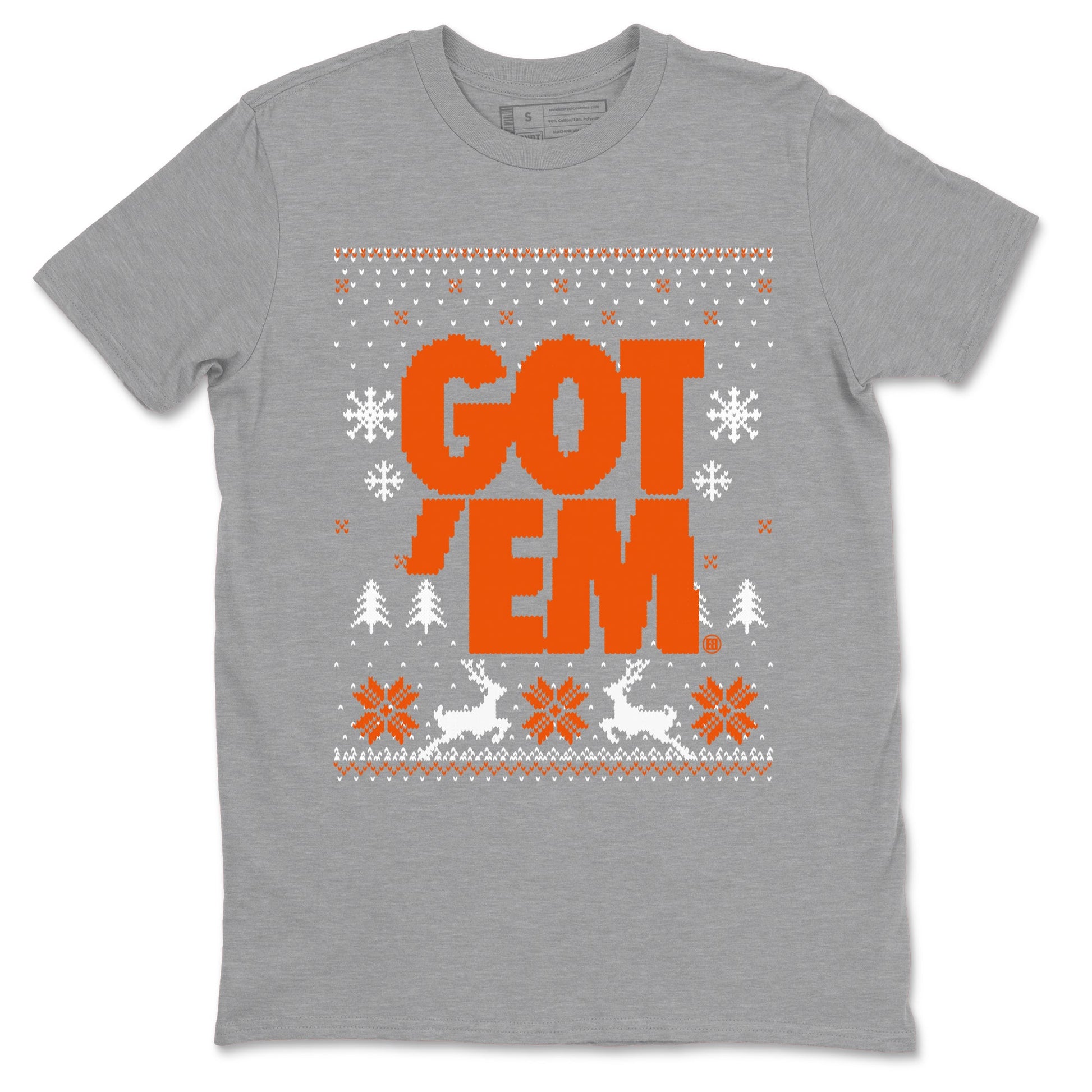 Air Max 1 OG '86 'Summit White and Cosmic Clay shirts to match jordans Christmas Gift Got Em Ugly Sweater sneaker match tees Air Max 1 Cosmic Clay match shoes to clothes SNRT Sneaker Tees unisex cotton Heather Grey 2 shirts