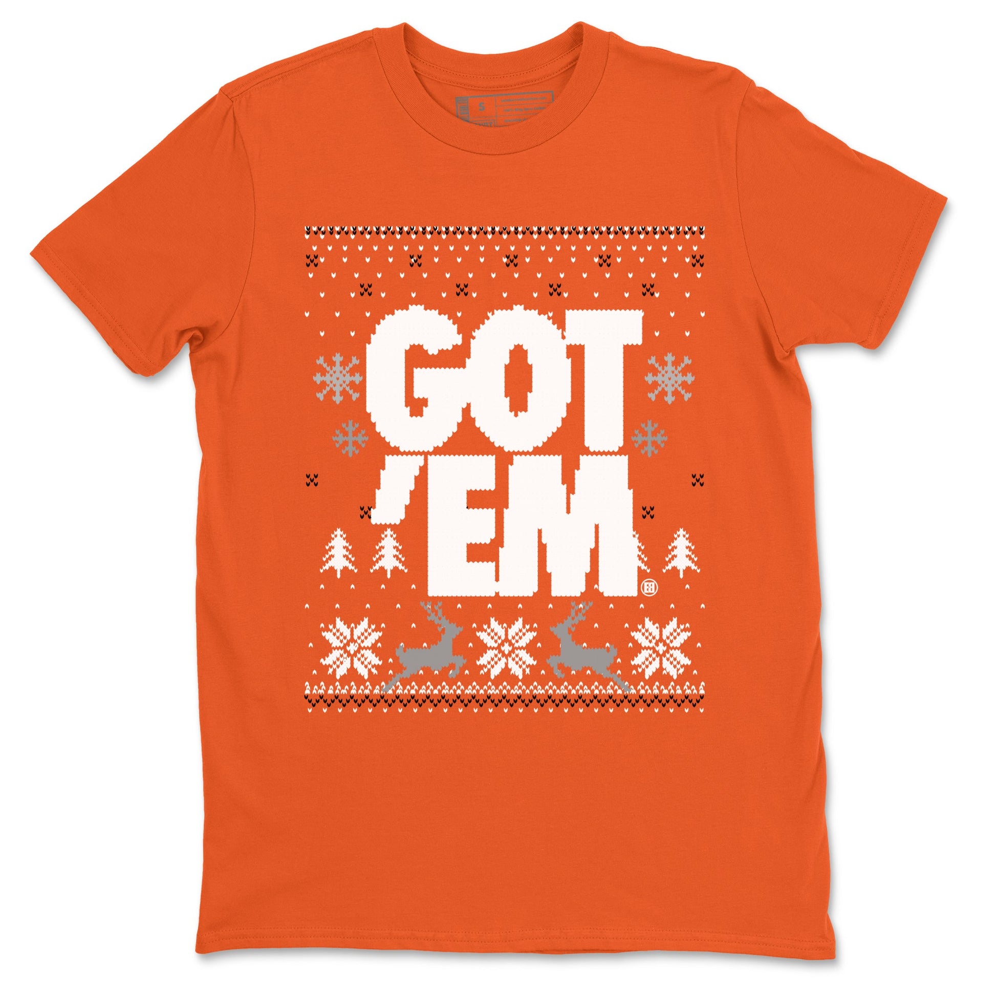 Air Max 1 OG '86 'Summit White and Cosmic Clay shirts to match jordans Christmas Gift Got Em Ugly Sweater sneaker match tees Air Max 1 Cosmic Clay match shoes to clothes SNRT Sneaker Tees unisex cotton Orange 2 shirts