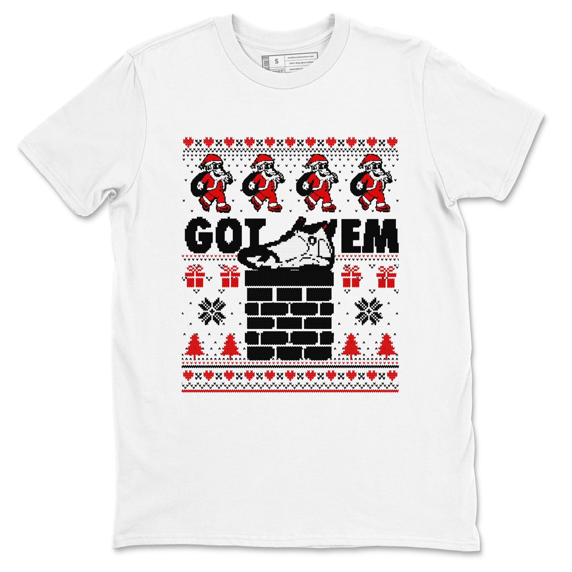 Air Jordan 14 Black Toe t shirts to match sneakers Got'em Santa sneaker match tees 14s Black Toe sneaker match tee SNRT Sneaker Tees unisex cotton White 2 shirts