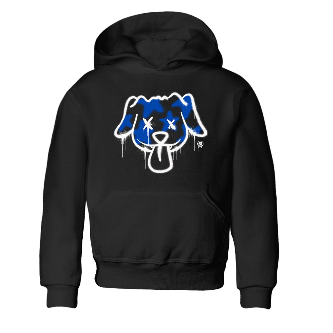 1s Game Royal shirts to match jordans Graffiti Dog sneaker match tees Air Jordan 1 Retro Low OG Game Royal match shoes to clothes SNRT Sneaker Tees Youth Baby Black 2 tee