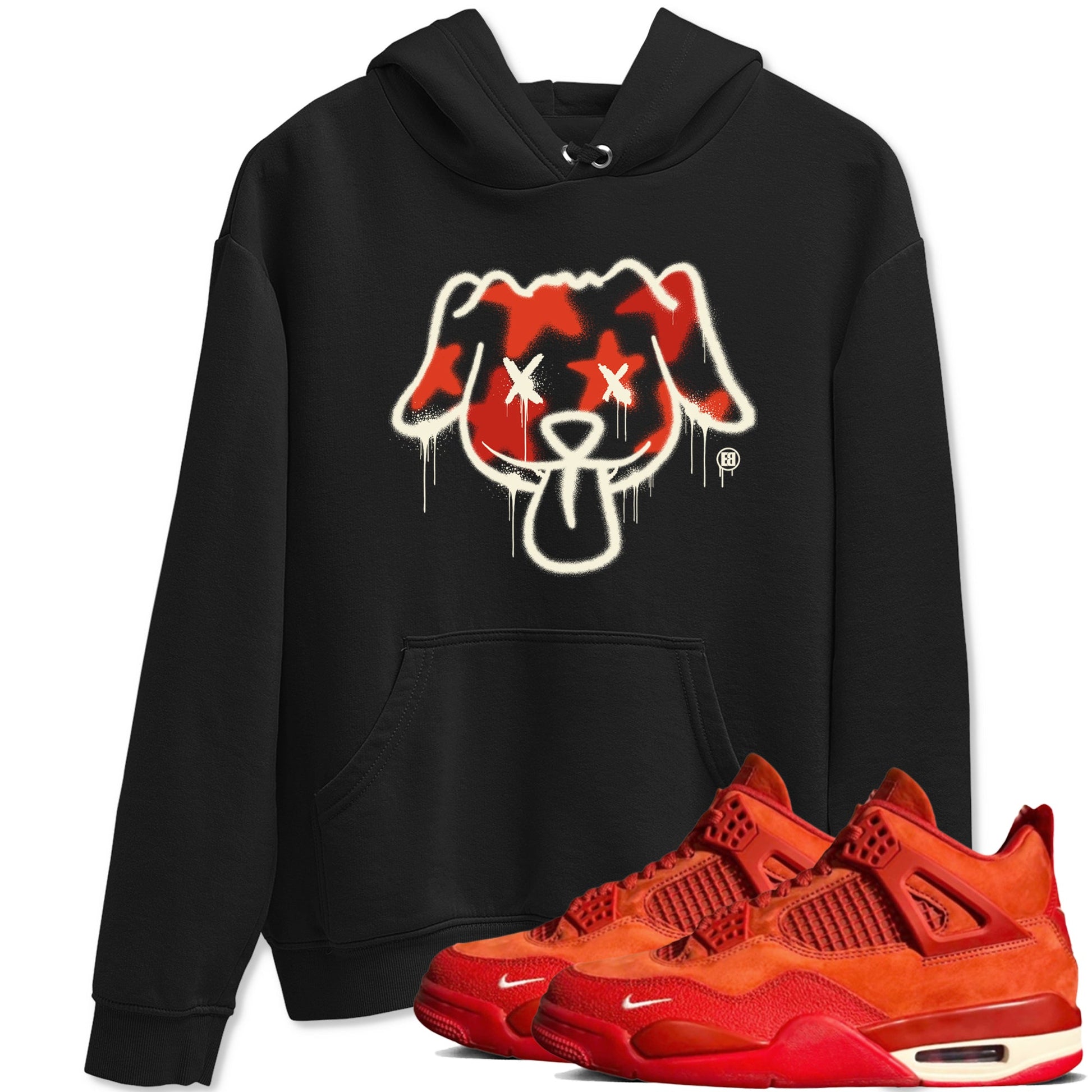 4s Nigel Sylvesterto match jordans Graffiti Dog best t shirts to wear with jordans Nigel Sylvester x Air Jordan 4 Brick by Brick match shoes to clothes SNRT Sneaker Tees unisex cotton Black 1 shirts