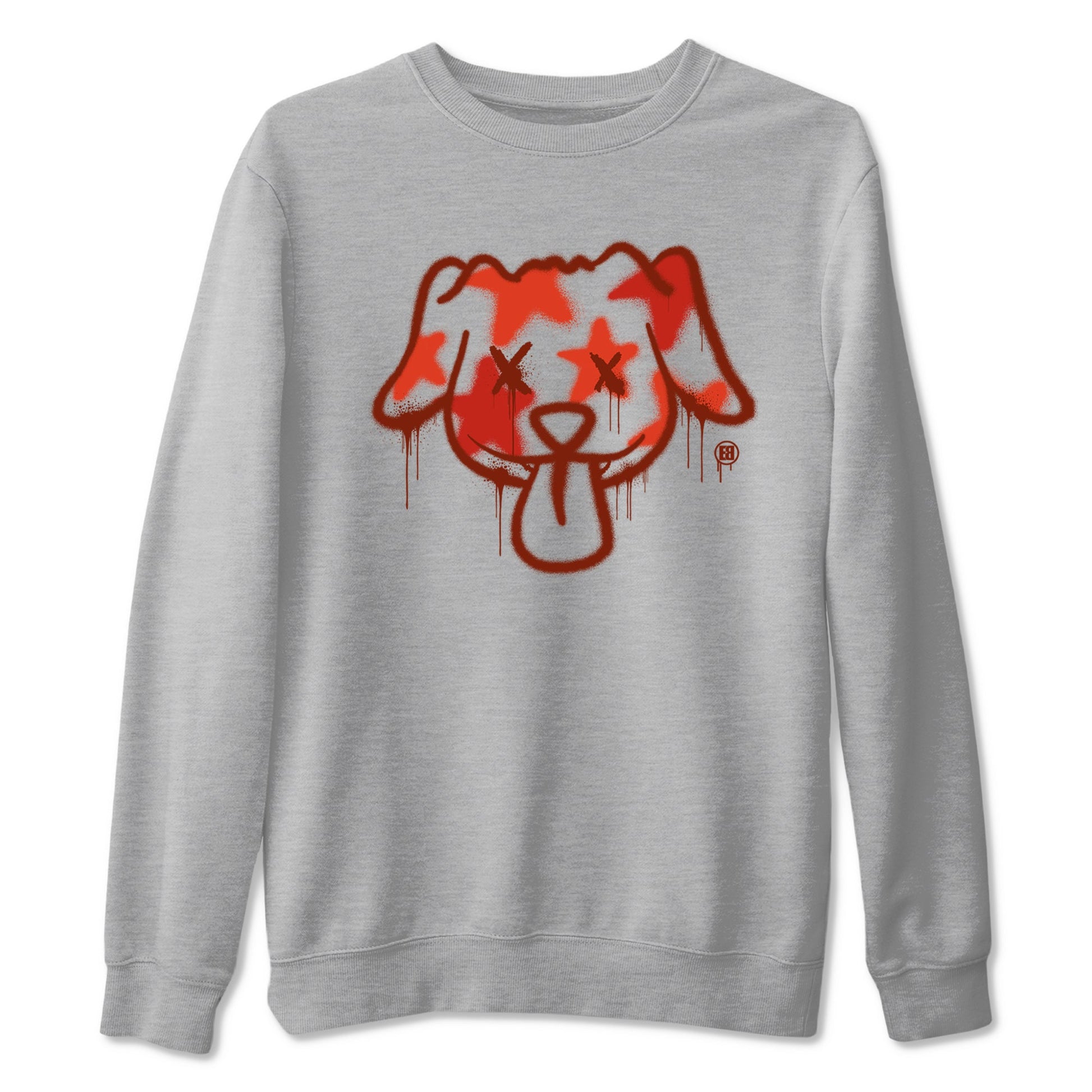 4s Nigel Sylvesterto match jordans Graffiti Dog best t shirts to wear with jordans Nigel Sylvester x Air Jordan 4 Brick by Brick match shoes to clothes SNRT Sneaker Tees unisex cotton Heather Grey 2 shirts