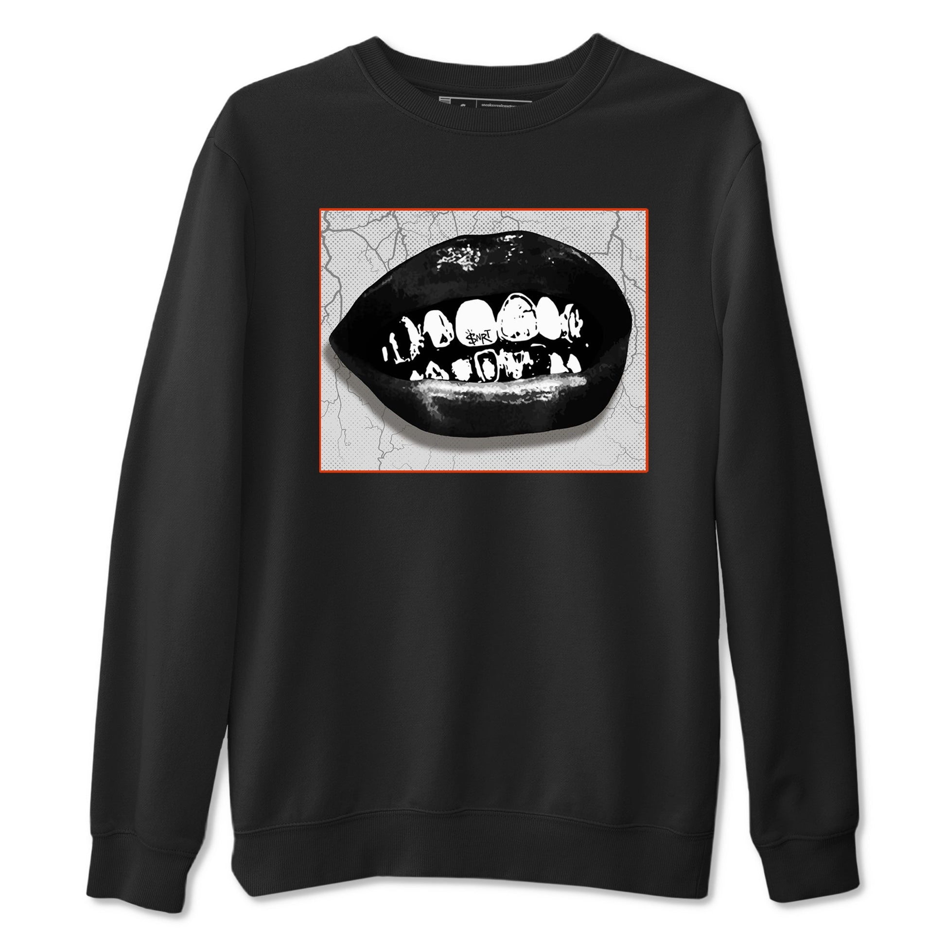 Foams One Jin shirts to match jordans Grillz Lips sneaker match tees Air Foamposite One Jin match shoes to clothes SNRT Sneaker Tees unisex cotton Black 2 shirts