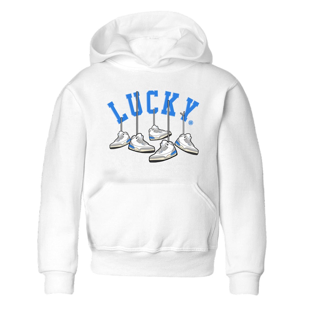 Air Jordan 3 Lucky Shorts shirts to match jordans Hanging Sneakers sneaker match tees Air Jordan 3 Retro Lucky Shorts match shoes to clothes SNRT Sneaker Tees Youth Baby White 2 tee