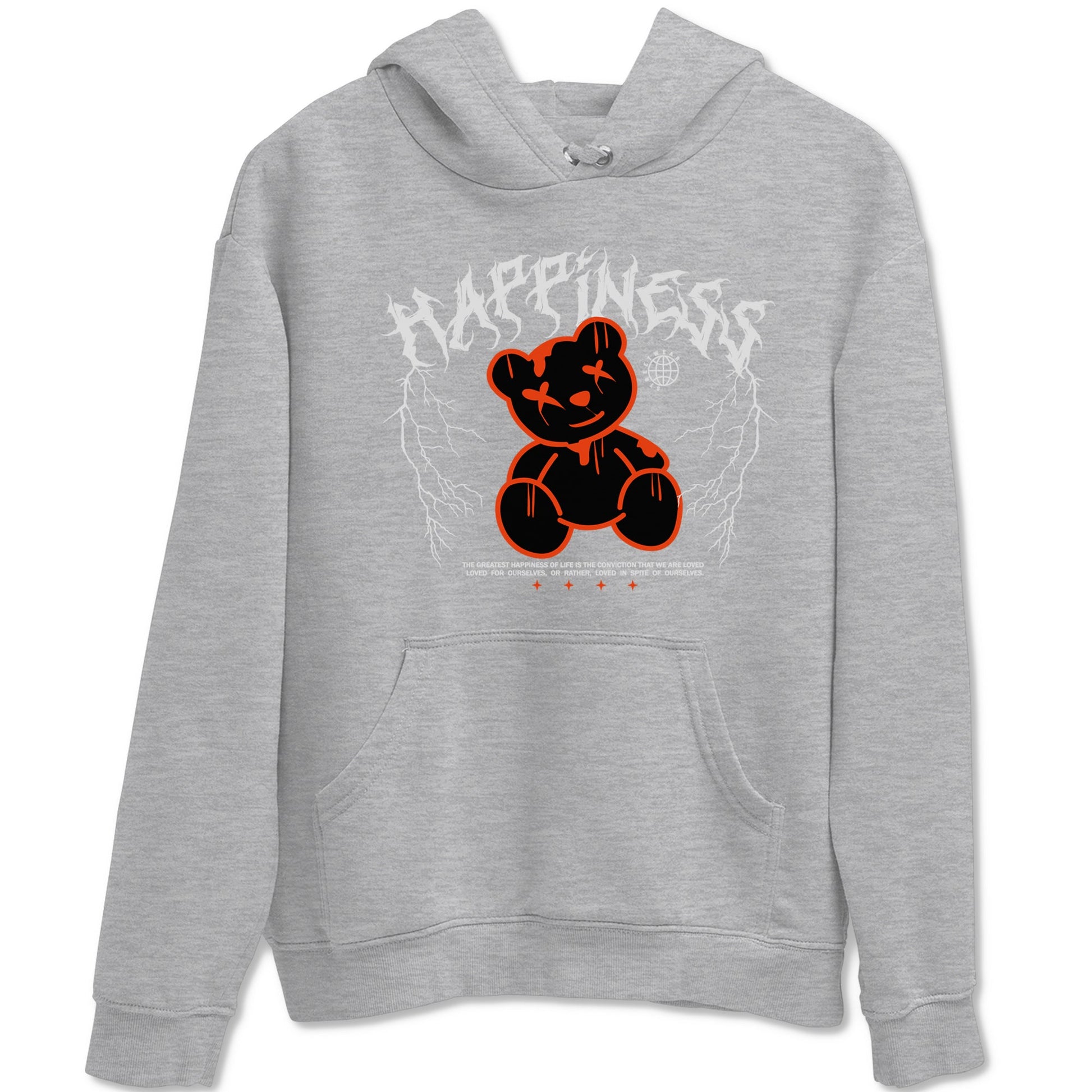 Foams One Jin shirts to match jordans Happiness Bear sneaker match tees Air Foamposite One Jin match shoes to clothes SNRT Sneaker Tees unisex cotton Heather Grey 2 shirts