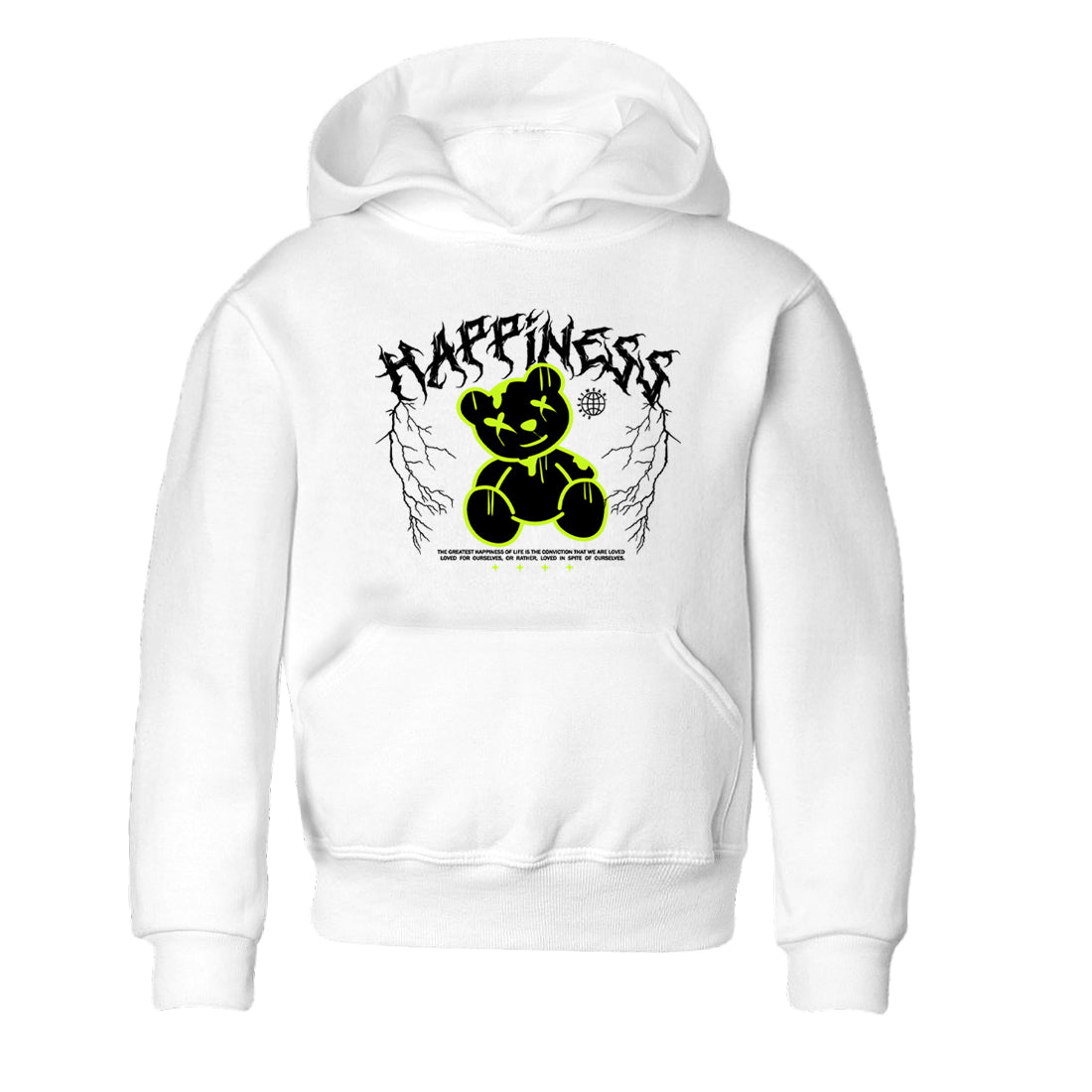 Air Force 1 Low Dance Volt t-shirts to match sneakers Happiness Bear sneaker match tees Air Force 1 Volt match shoes to clothes SNRT Sneaker Tees Youth Baby White 2 tee