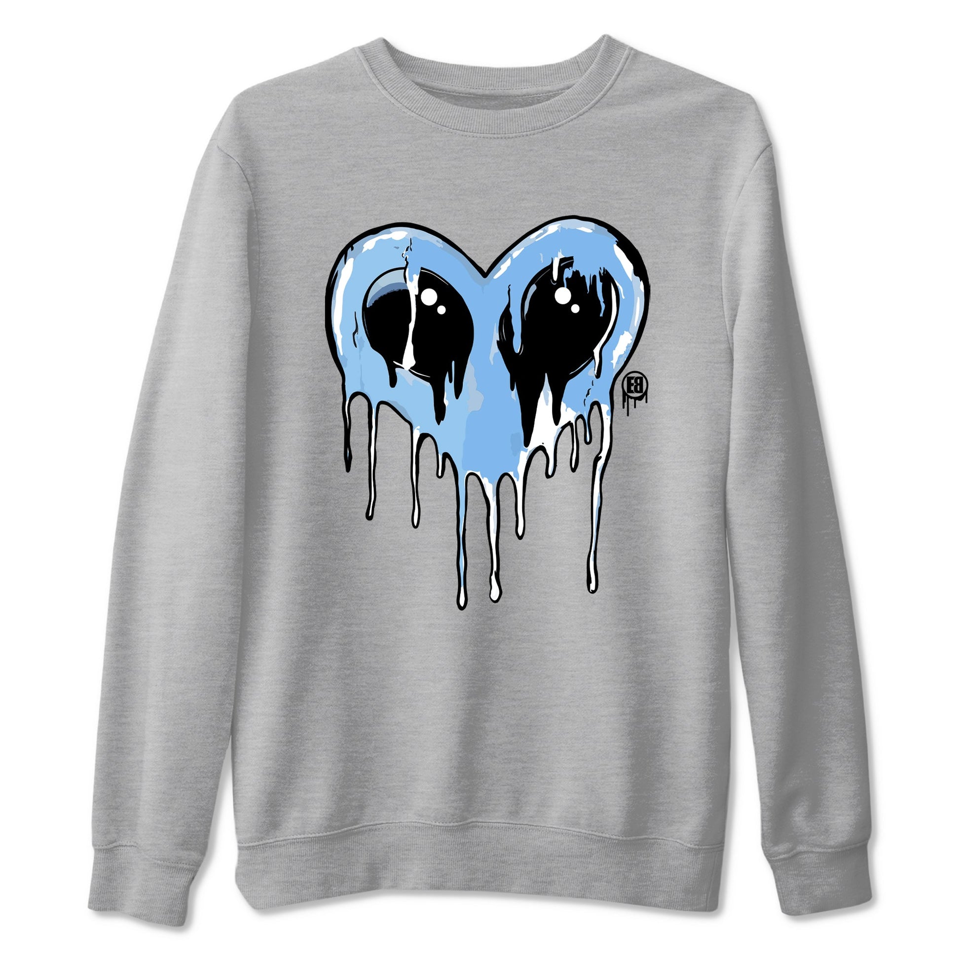 AJ11 Legend Blue Graphic shirts Heart Alien Valentine Gift shirts Air Jordan 11 Legend Blue best t-shirts to wear with jordans SNRT Sneaker Tees unisex cotton Heather Grey 2 shirts