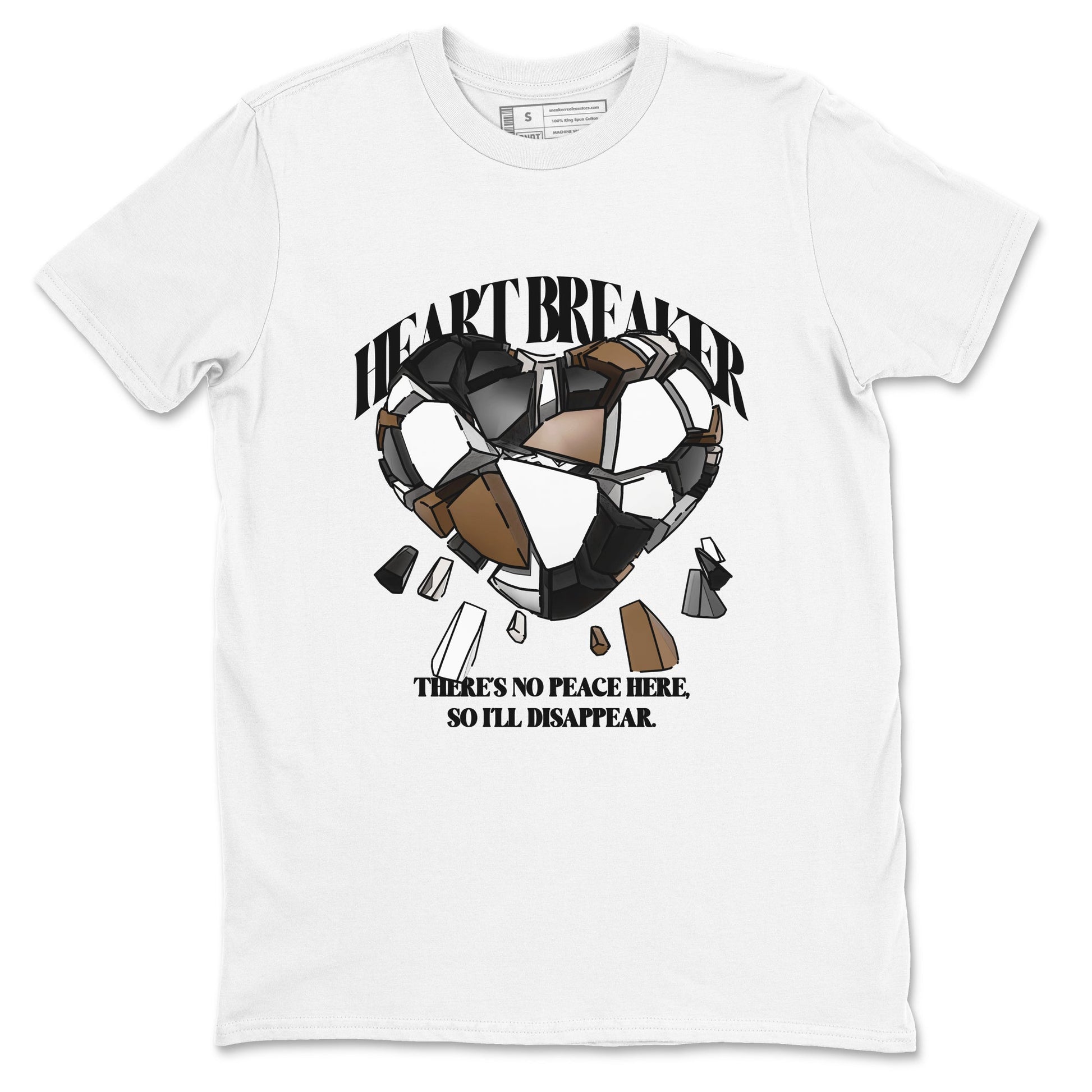 1s Low OG Mocha shirts to match jordans Heart Breaker sneaker match tees Air Jordan 1 Mocha match shoes to clothes SNRT Sneaker Tees unisex cotton White 2 shirts