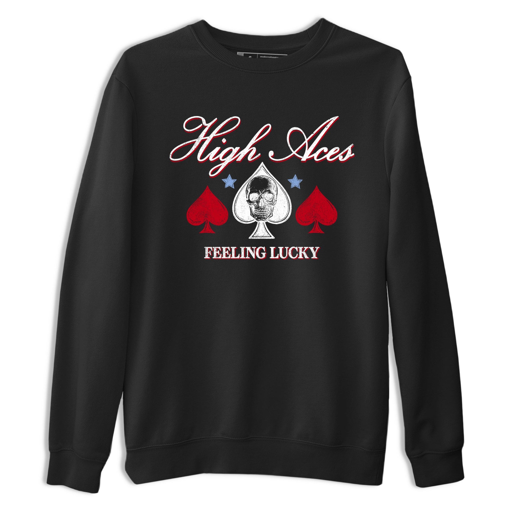 Sneaker match tees – Sneaker Tees To Match Air Jordan 5 Fire Red Shoes – High Aces Tee Black 2
