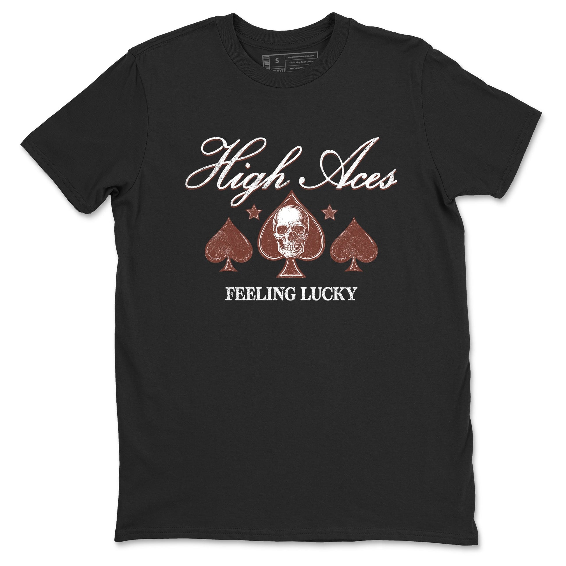Sneaker match tees – Sneaker Tees To Match Dunk Low Football Shoes – High Aces Tee Black 2