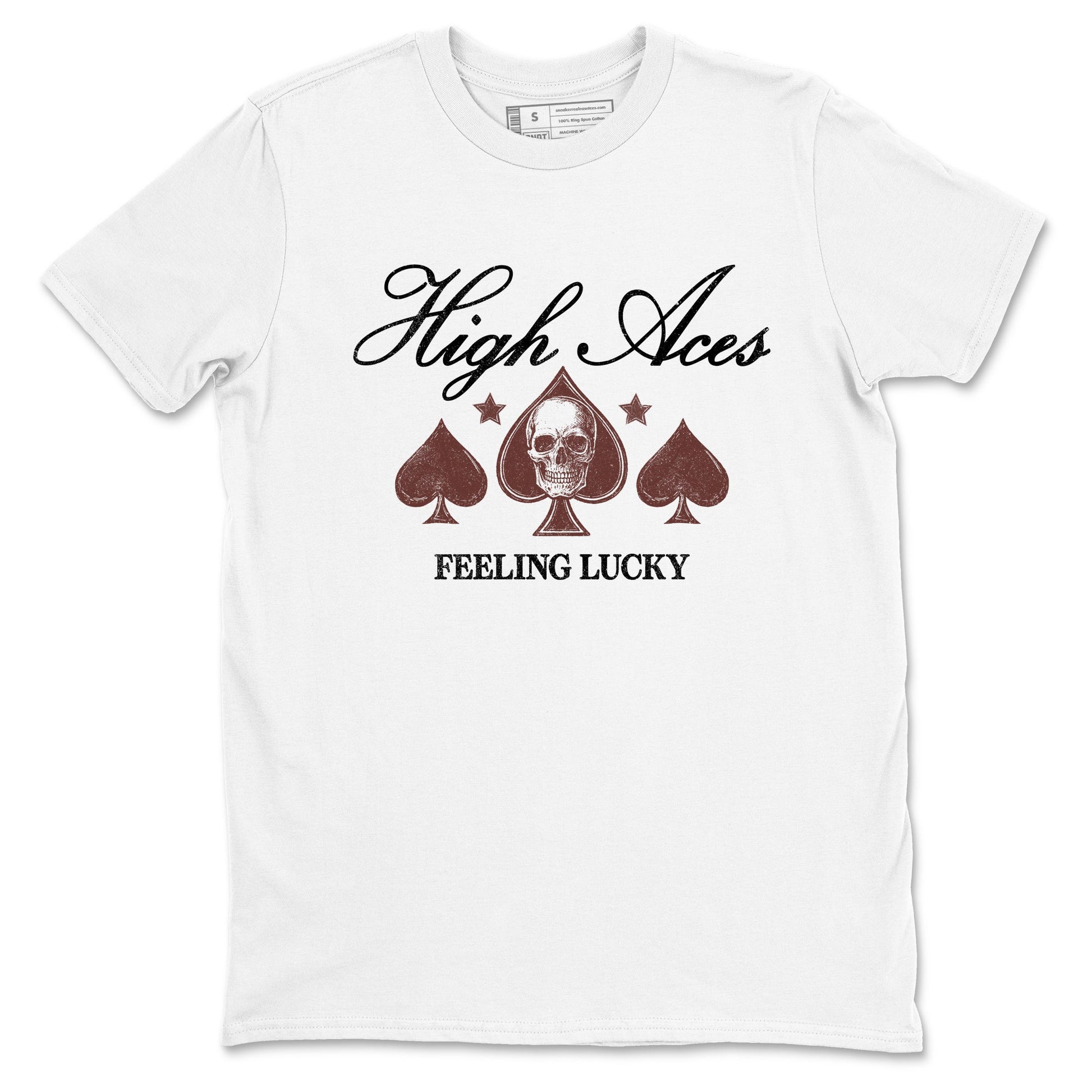 Sneaker match tees – Sneaker Tees To Match Dunk Low Football Shoes – High Aces Tee White 2