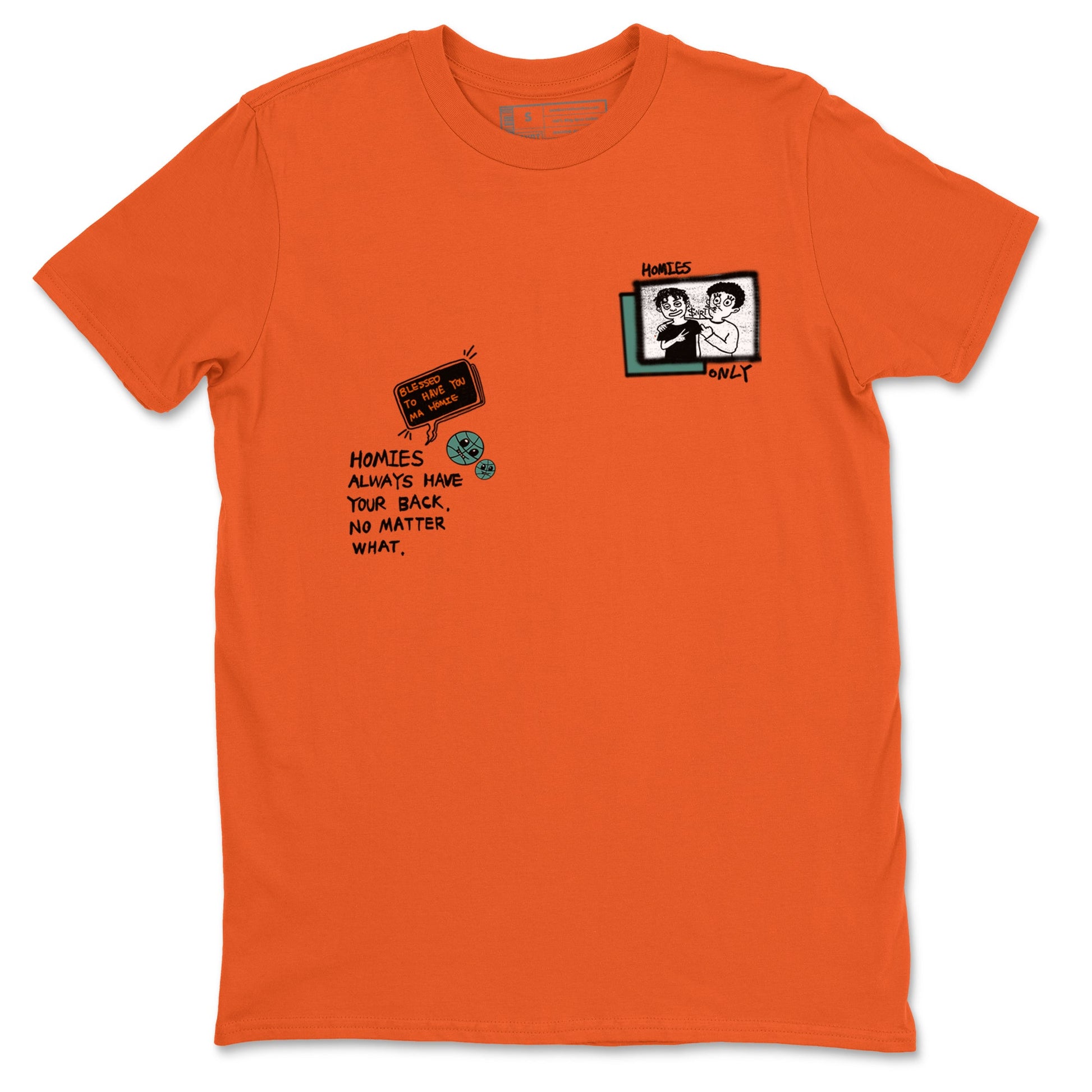 Dunk Low Ceramic shirts to match jordans Homies Only sneaker match tees Dunk Ceramic match shoes to clothes SNRT Sneaker Tees unisex cotton Orange 2 shirts