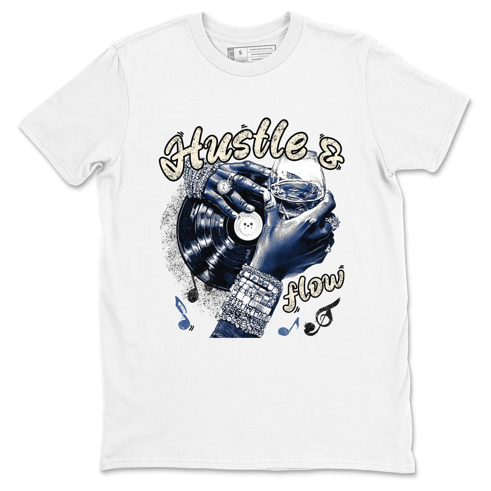 3s For The Love to match jordans Hustle and Flow sneaker match tees A Ma Maniere For The Love match shoes to clothes SNRT Sneaker Tees unisex cotton White 2 shirts