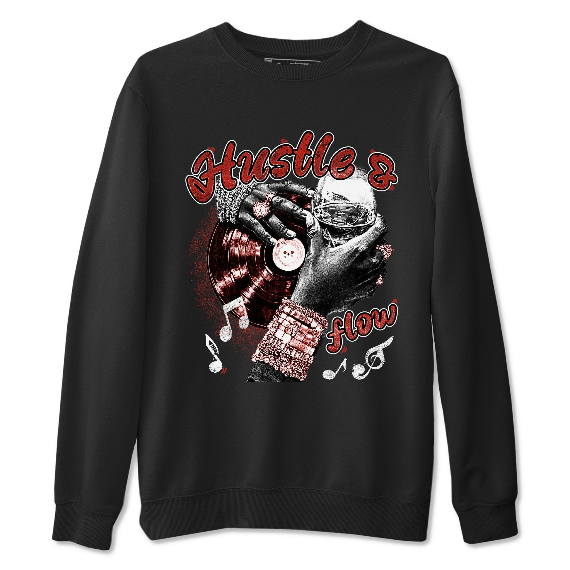 4s Brick By Brick best t shirts to wear with jordans Hustle and Flow sneaker match tees Nigel Sylvester x Air Jordan 4 Brick by Brick match shoes to clothes SNRT Sneaker Tees unisex cotton Black 2 shirts