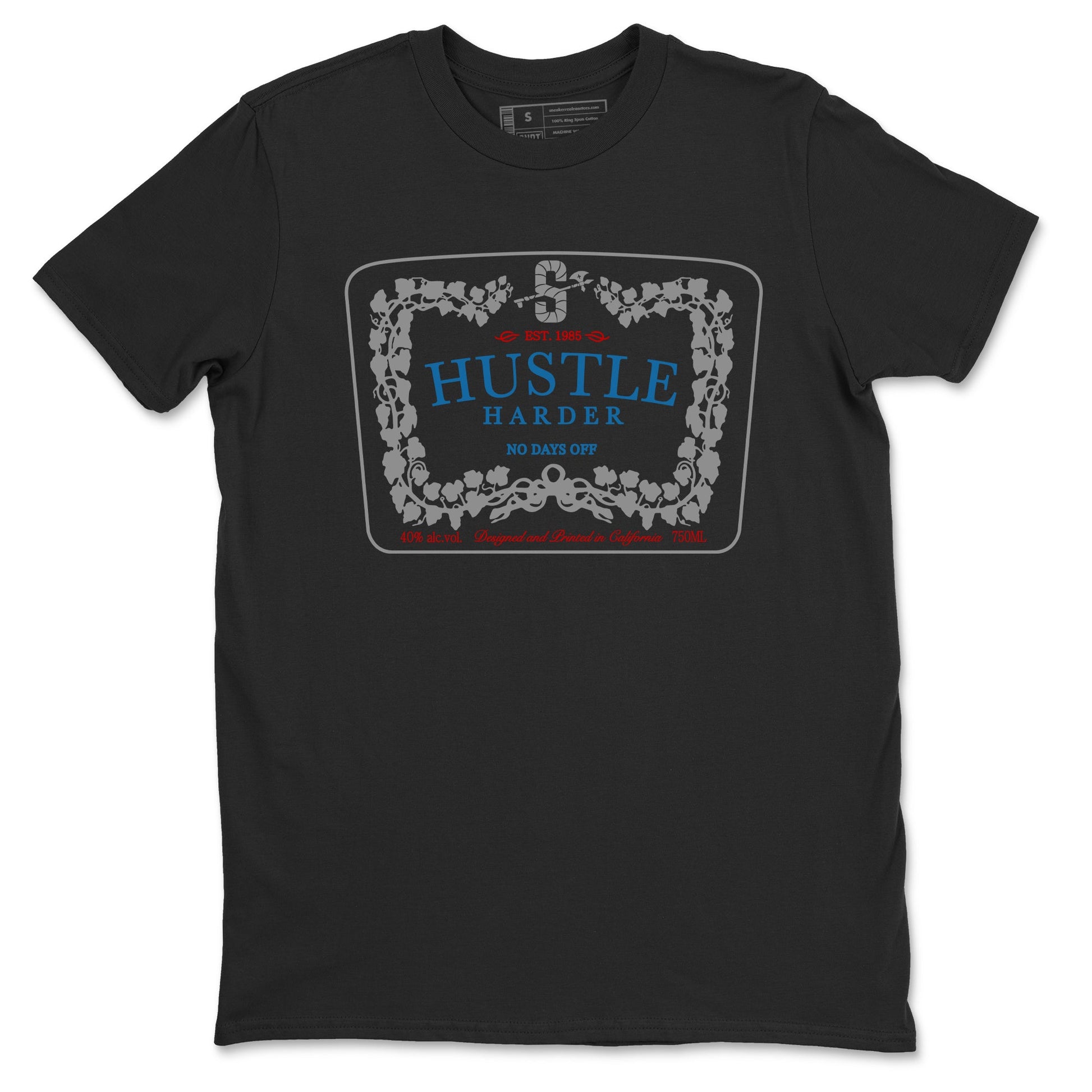 3s Rare Air shirts to match jordans Hustle Harder best t shirts to wear with jordans Air Jordan 3 OG Rare Air match shoes to clothes SNRT Sneaker Tees unisex cotton Black 2 shirts