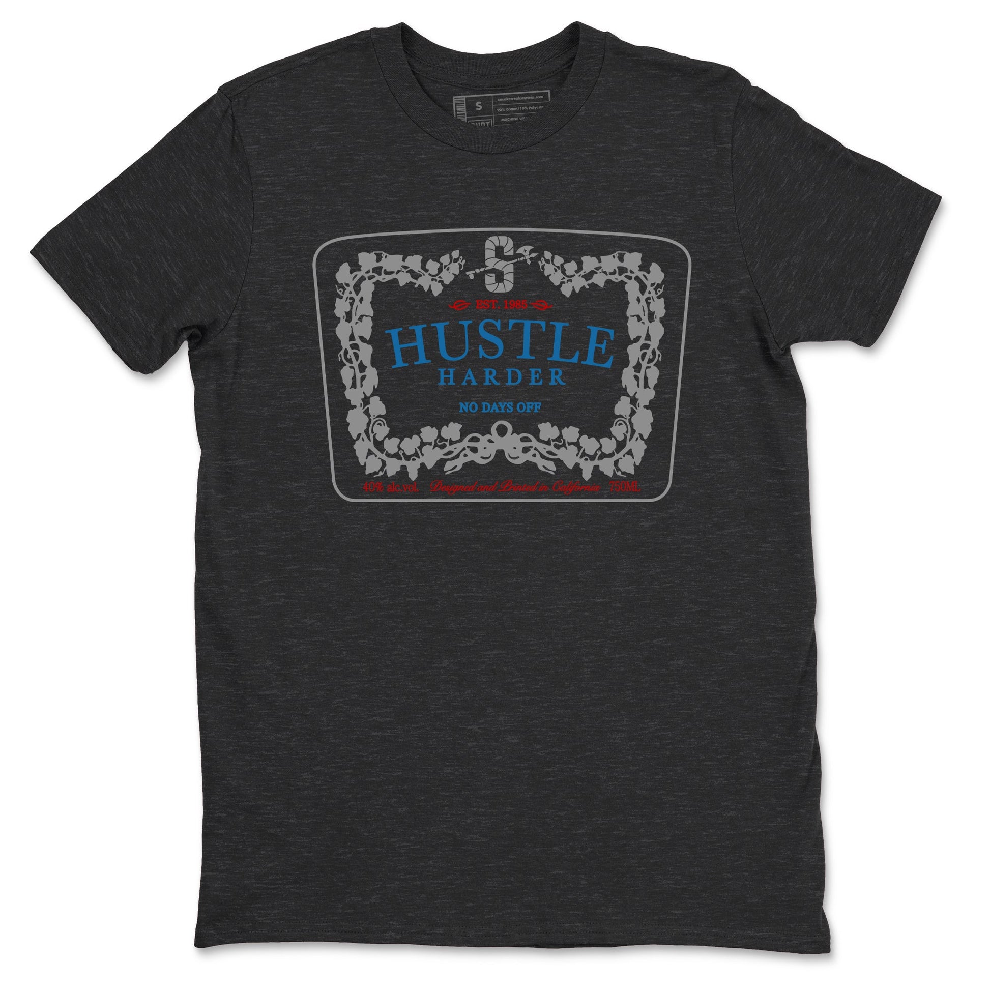 3s Rare Air shirts to match jordans Hustle Harder best t shirts to wear with jordans Air Jordan 3 OG Rare Air match shoes to clothes SNRT Sneaker Tees unisex cotton Charcoal Heather 2 shirts