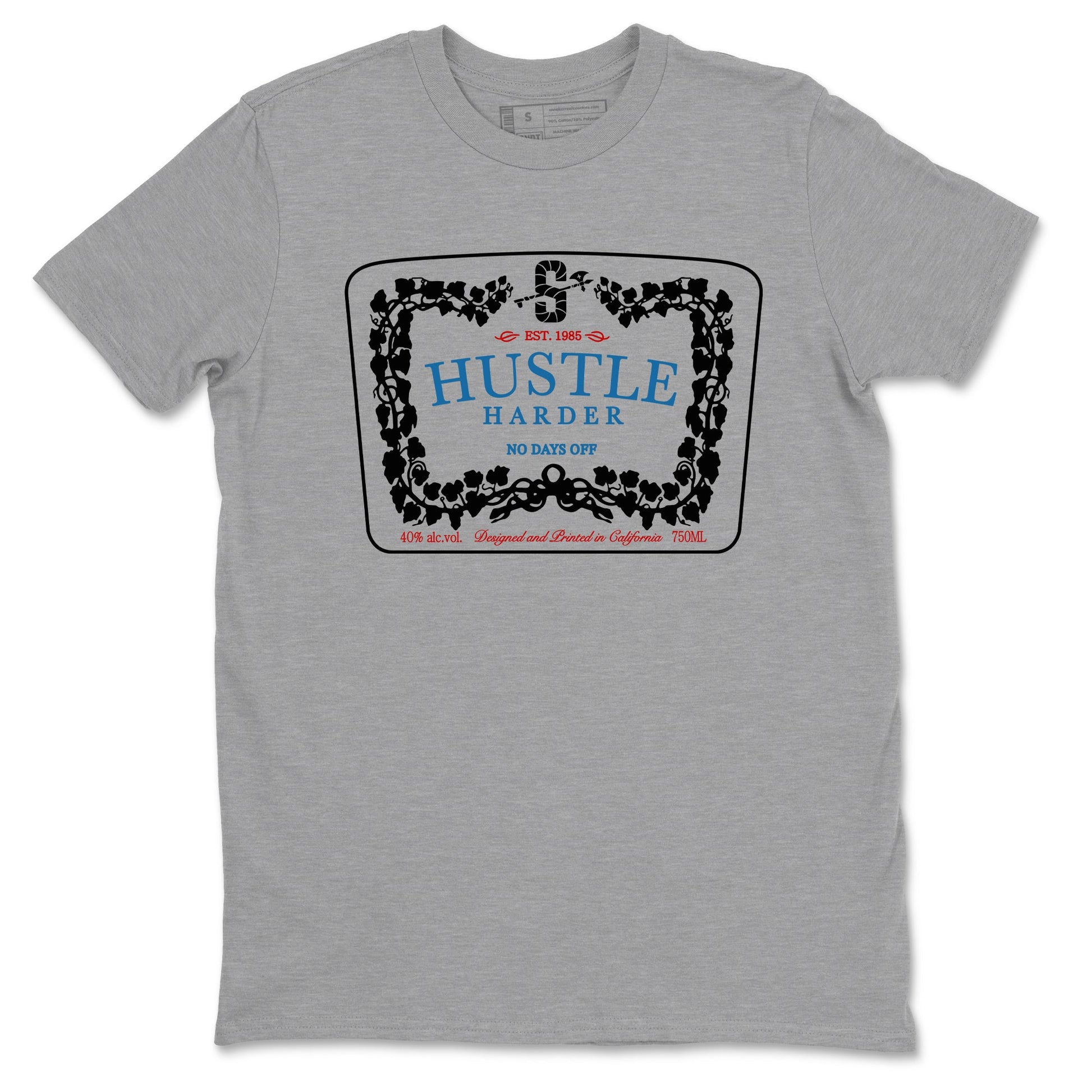 3s Rare Air shirts to match jordans Hustle Harder best t shirts to wear with jordans Air Jordan 3 OG Rare Air match shoes to clothes SNRT Sneaker Tees unisex cotton Heather Grey 2 shirts