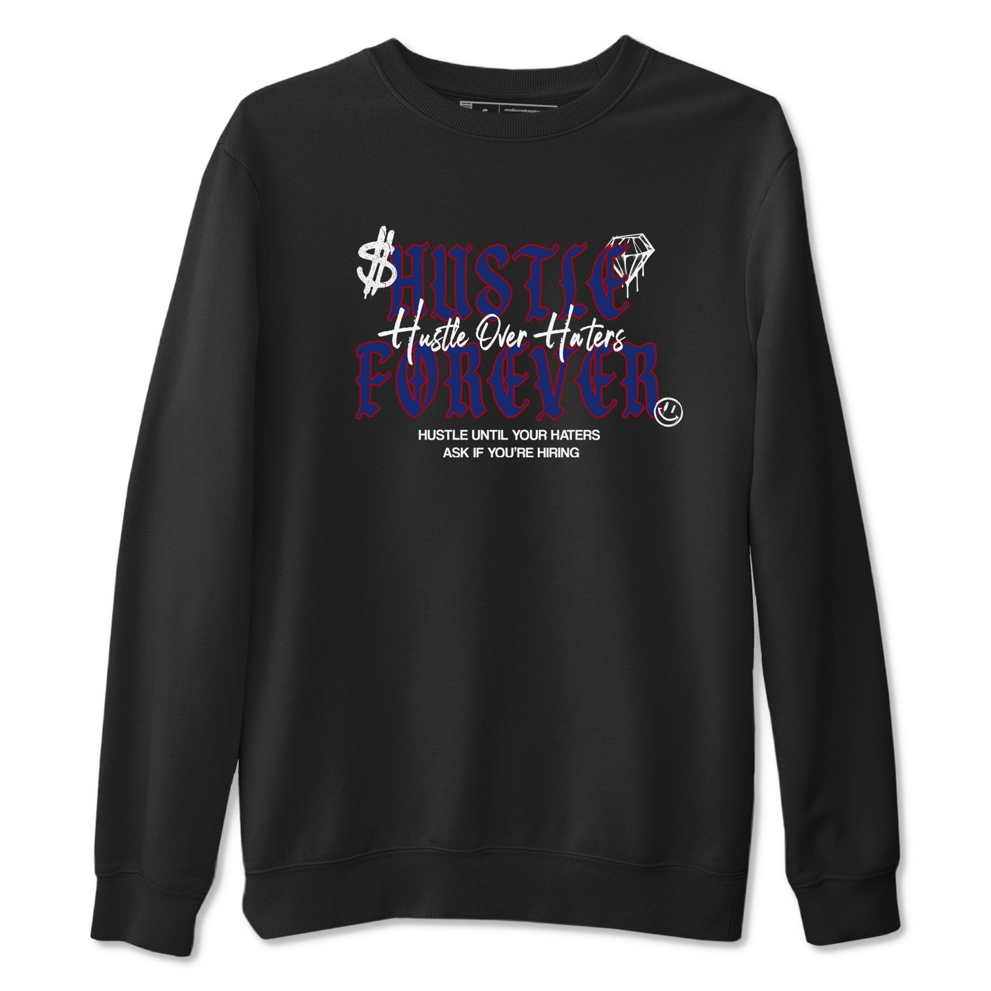 1s Rare Air shirts to match jordans Hustle Over Haters sneaker match tees Air Jordan 1 High OG Rare Air Deep Royal Blue match shoes to clothes SNRT Sneaker Tees unisex cotton Black 2 shirts