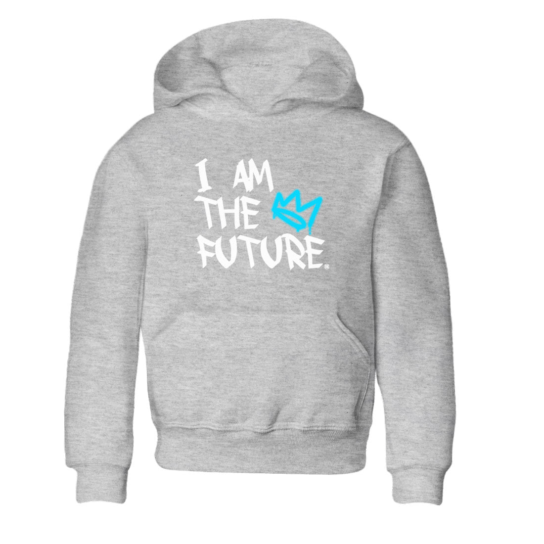 AJ9 Powder Blue shirt to match jordans I Am The Future sneaker tees Air Jordan 9 Retro Powder Blue SNRT sneaker release tees baby toddler Heather Grey 2 cotton Shirt
