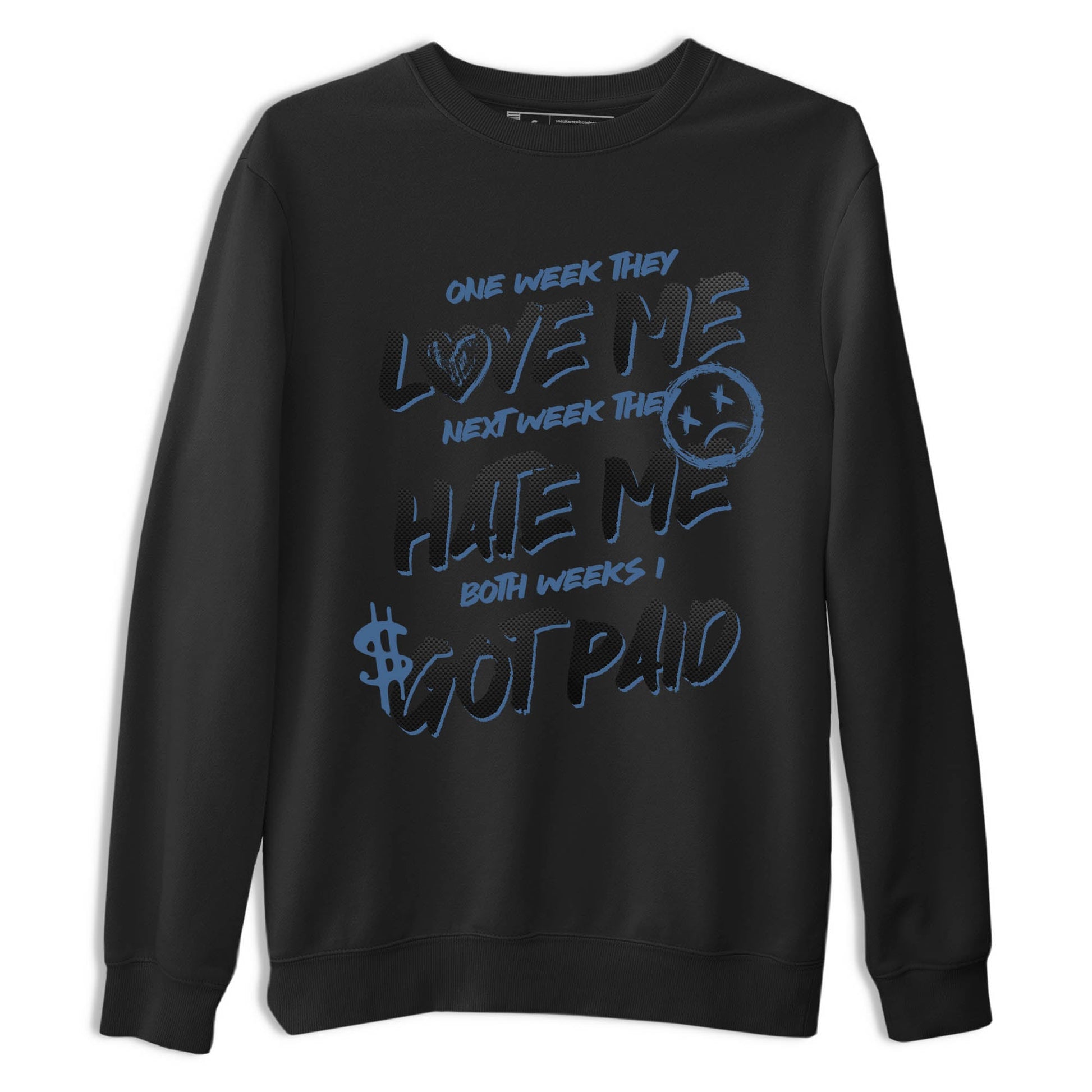 Sneaker Threads – Sneaker Tees To Match Air Foamposite One Carbon Fiber – I Got Paid Graphic Tee Black 2. Perfect for Jordan releases 2025 colorways.