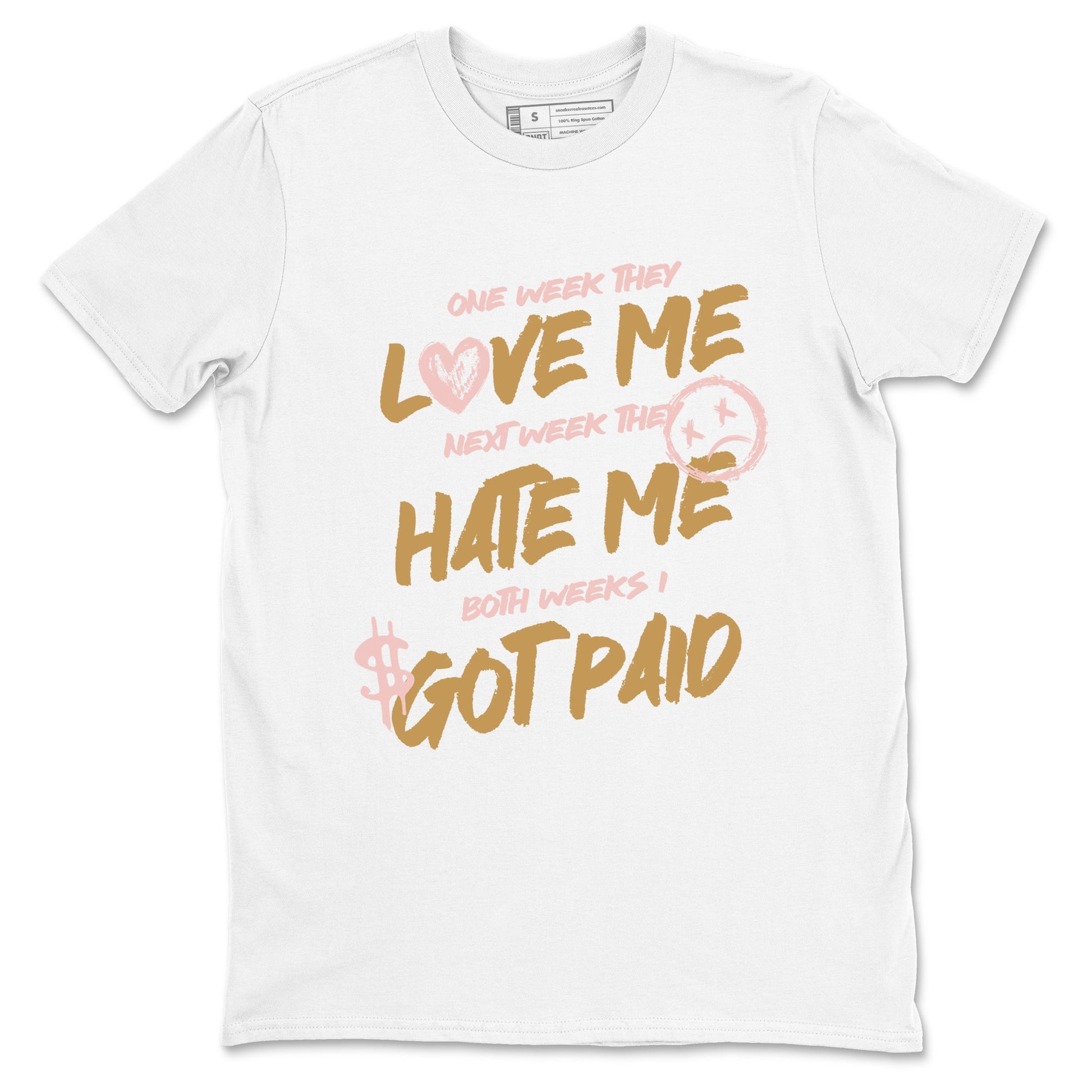 AF1 Linen shirts to match jordans I Got Paid sneaker match tees Air Force 1 Linen match shoes to clothes SNRT Sneaker Tees unisex cotton White 2 shirts