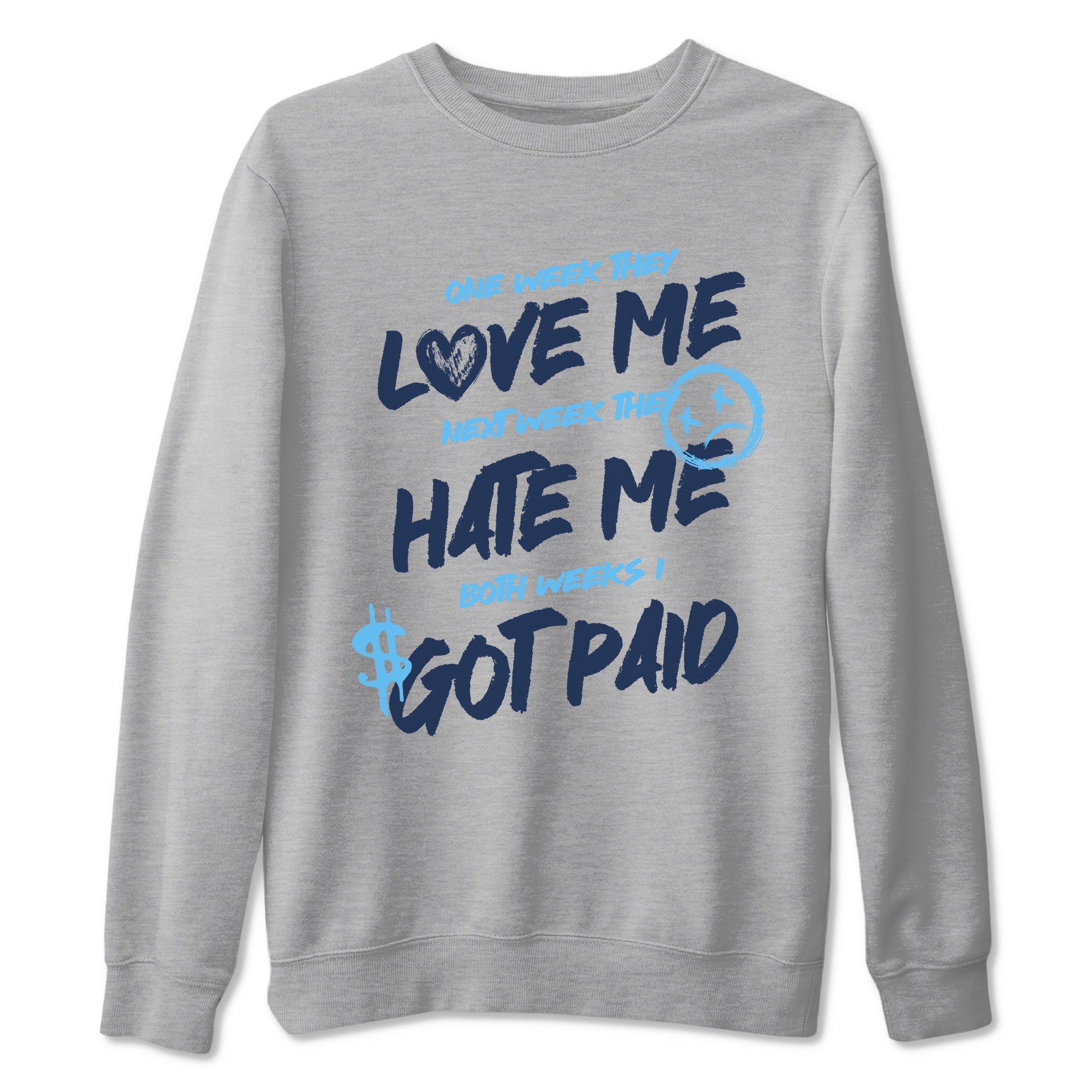 1s Obsidian shirts to match jordans I Got Paid shirts to match Jordans AJ1 Retro Low OG Obsidian match shoes to clothes SNRT Sneaker Tees unisex cotton Heather Grey 2 shirts