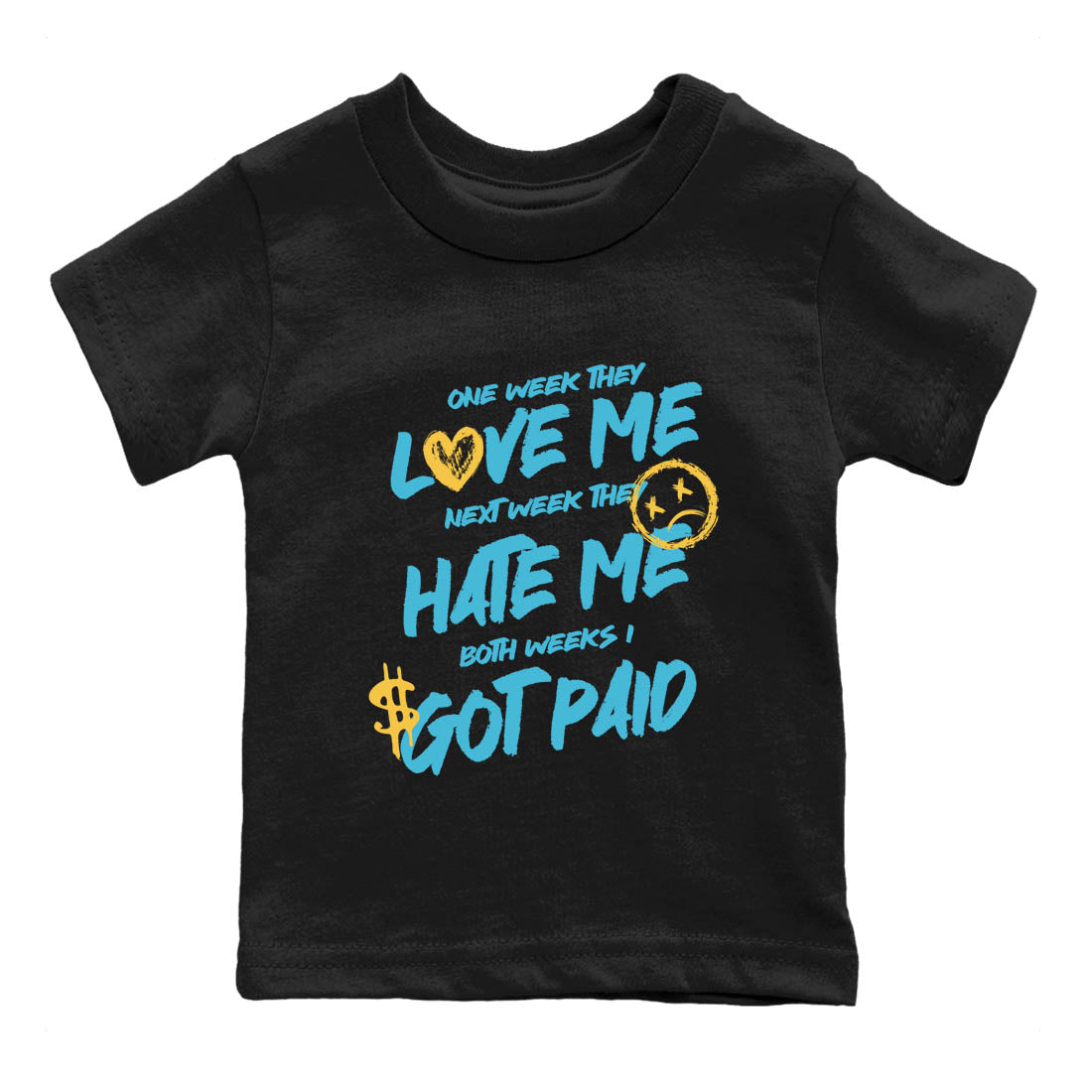 Sneaker Threads – Sneaker Tees To Match Air Jordan 11 Retro Gamma – I Got Paid Youth Graphic Tee Black 2. Perfect for Jordan releases 2025 colorways.