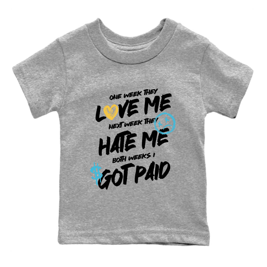 Sneaker Threads – Sneaker Tees To Match Air Jordan 11 Retro Gamma – I Got Paid Youth Graphic Tee Heather Grey 2. Perfect for Jordan releases 2025 colorways.