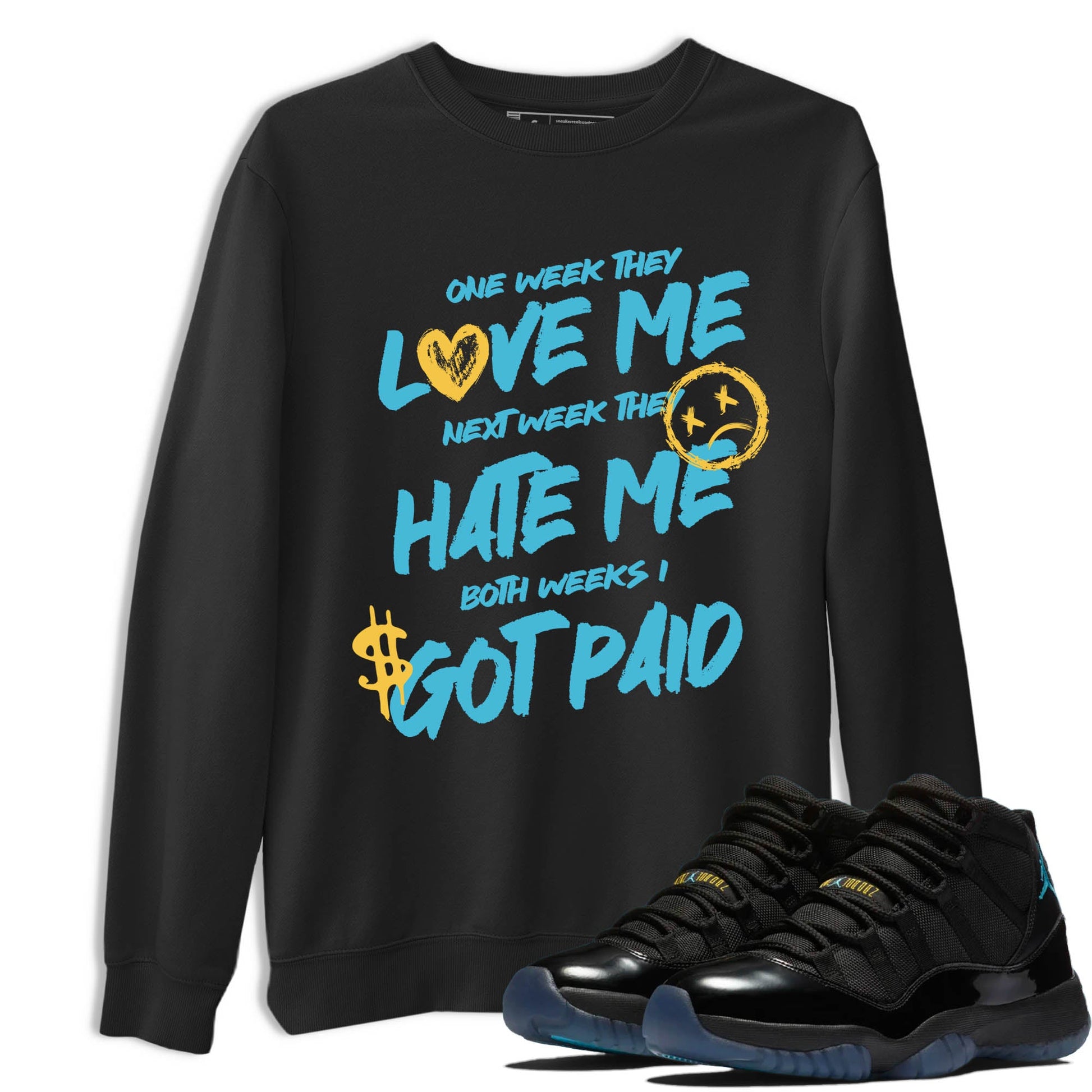 Sneaker Threads – Sneaker Tees To Match Air Jordan 11 Retro Gamma – I Got Paid Graphic Tee Black 1. Perfect for Jordan releases 2025 colorways.