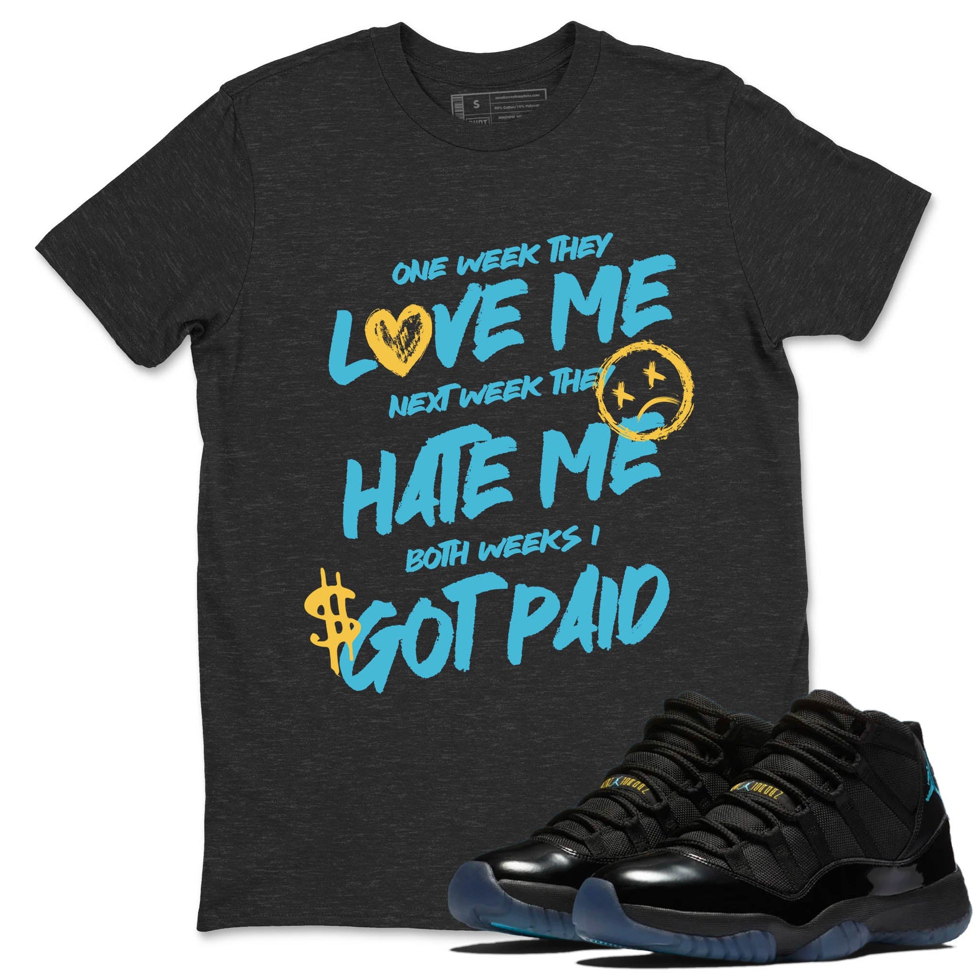 Sneaker Threads – Sneaker Tees To Match Air Jordan 11 Retro Gamma – I Got Paid Graphic Tee Charcoal Heather 1. Perfect for Jordan releases 2025 colorways.