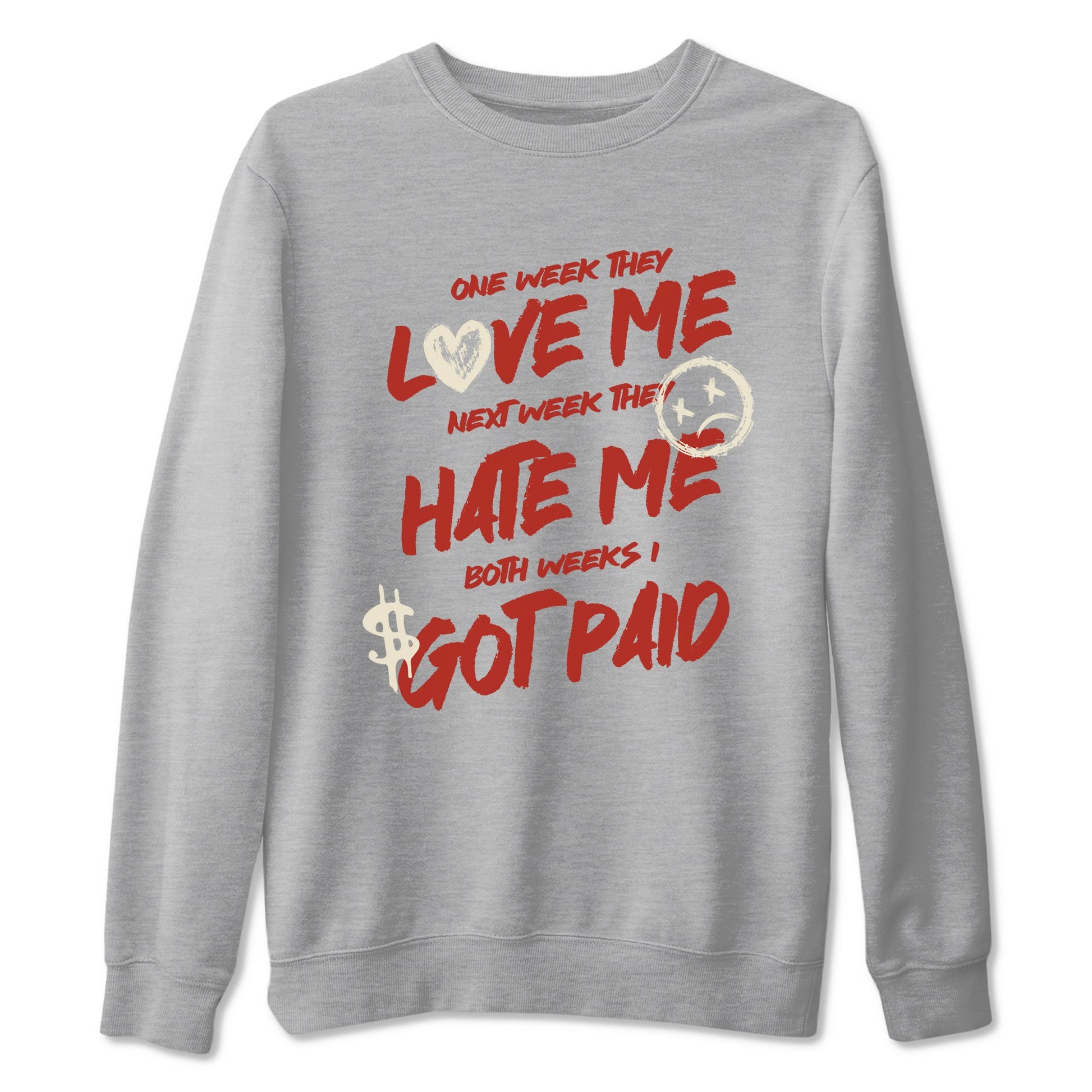 4s Brick By Brick best t shirts to wear with jordans I Got Paid sneaker match tees Nigel Sylvester x Air Jordan 4 Brick by Brick match shoes to clothes SNRT Sneaker Tees unisex cotton Heather Grey 2 shirts
