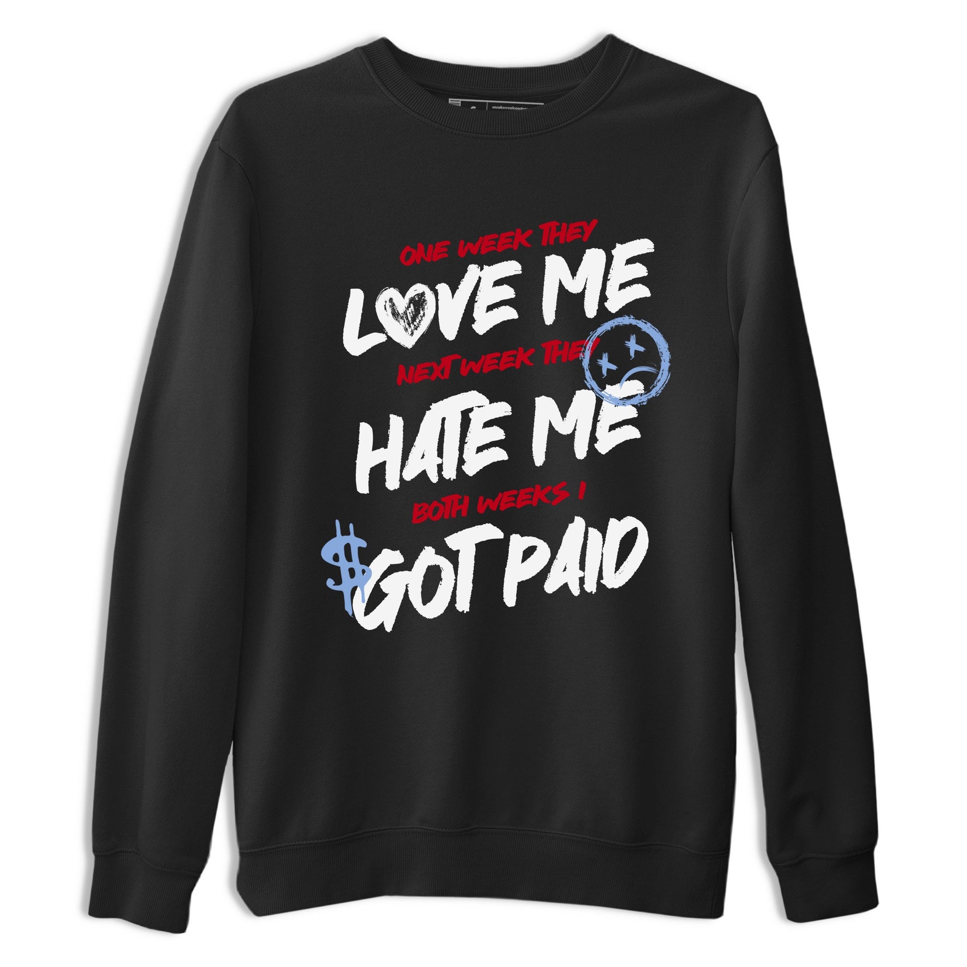 Sneaker match tees – Sneaker Tees To Match Air Jordan 5 Fire Red Shoes – I Got Paid Tee Black 2