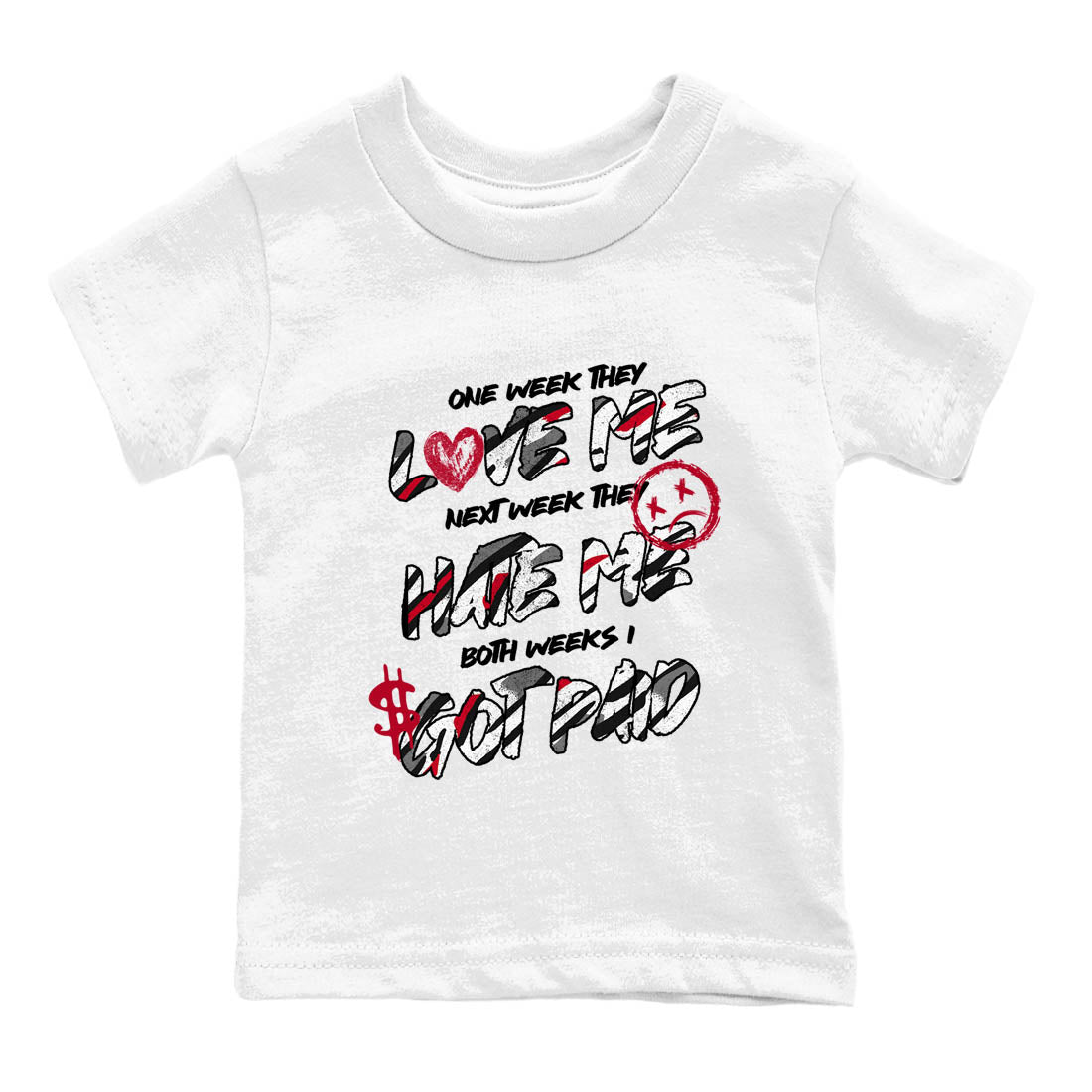 Sneaker Threads – Sneaker Tees To Match Air Jordan 8 Bunny – I Got Paid Youth Graphic Tee White 2. Perfect for Jordan releases 2025 colorways.
