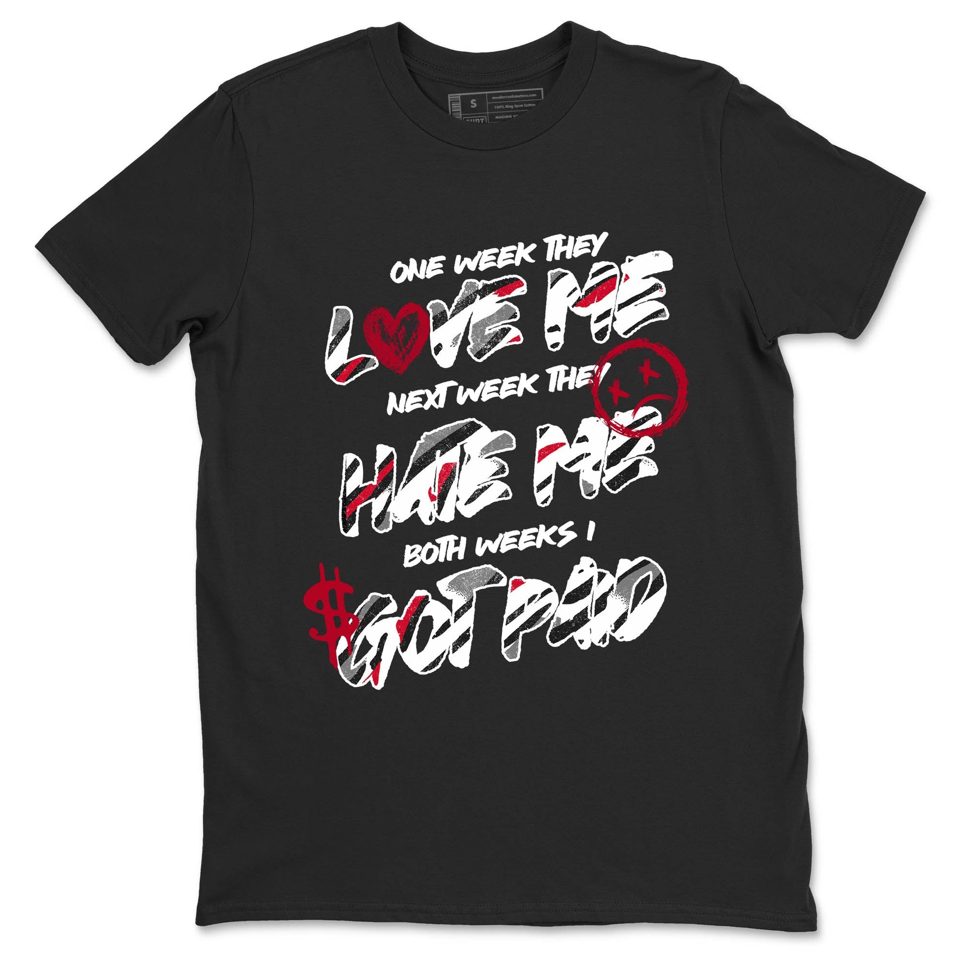 Sneaker Threads – Sneaker Tees To Match Air Jordan 8 Bunny – I Got Paid Graphic Tee Black 2. Perfect for Jordan releases 2025 colorways.