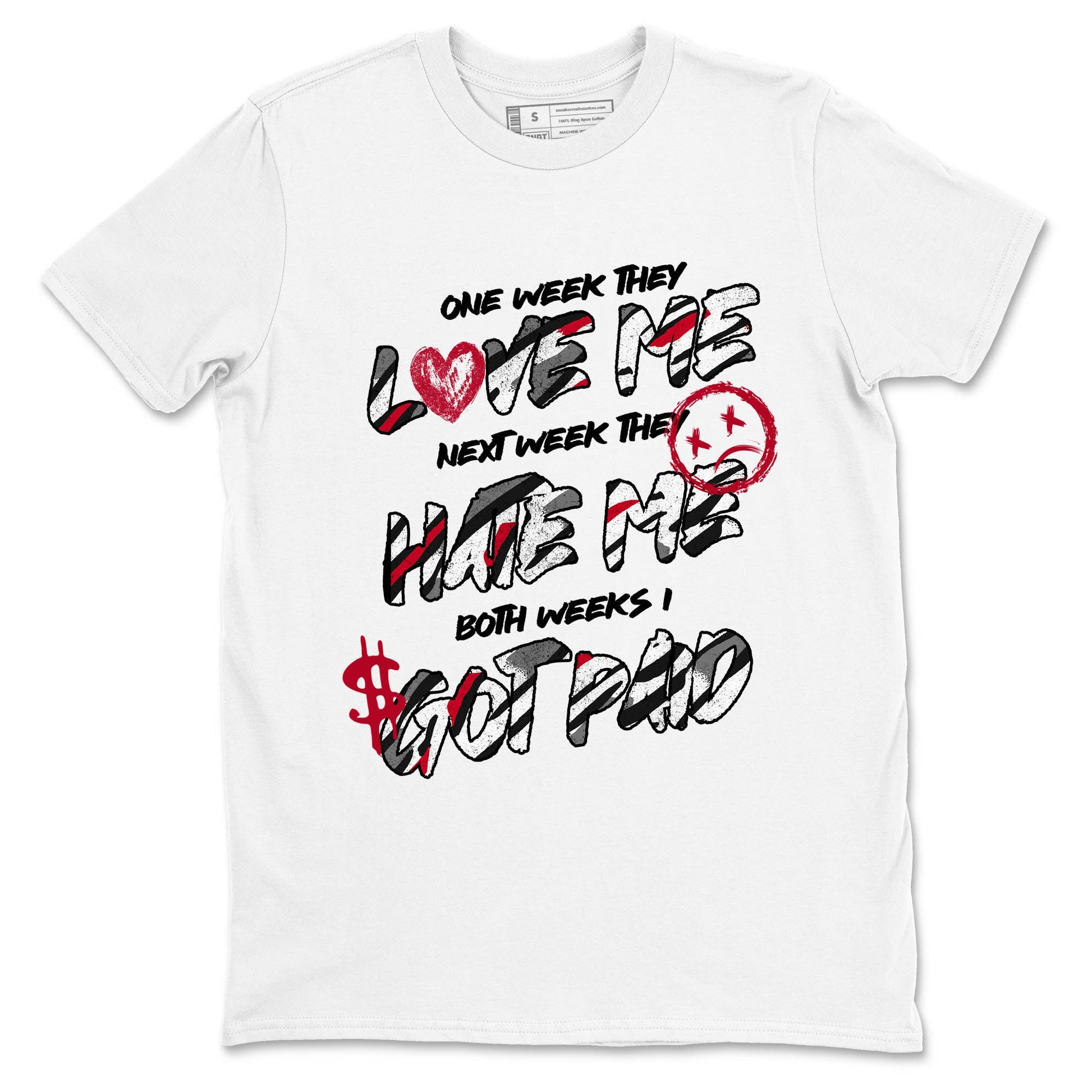Sneaker Threads – Sneaker Tees To Match Air Jordan 8 Bunny – I Got Paid Graphic Tee White 2. Perfect for Jordan releases 2025 colorways.