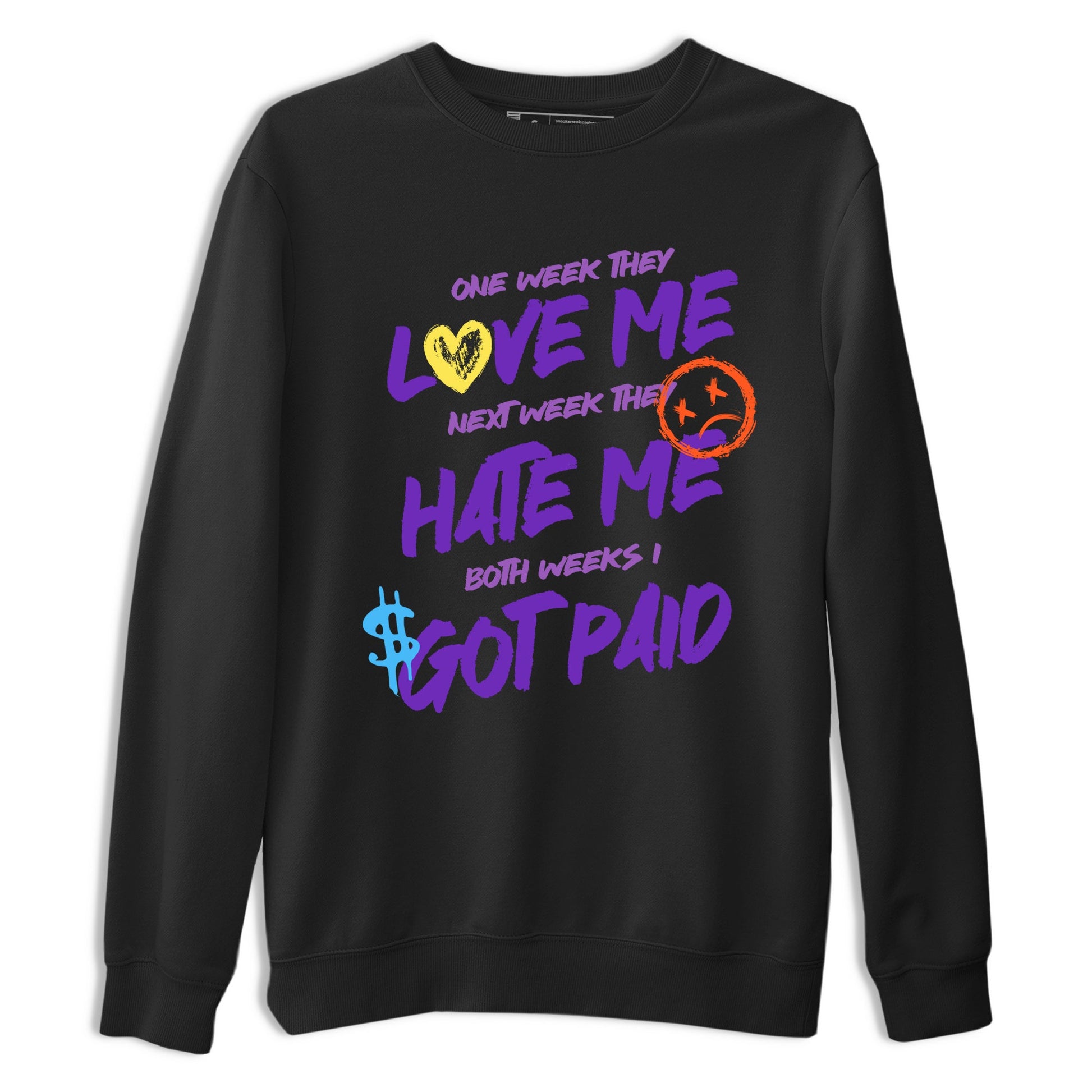 Sneaker Threads – Sneaker Tees To Match New Balance 9060 Prism Purple – I Got Paid Graphic Tee Black 2. Perfect for Jordan releases 2025 colorways.