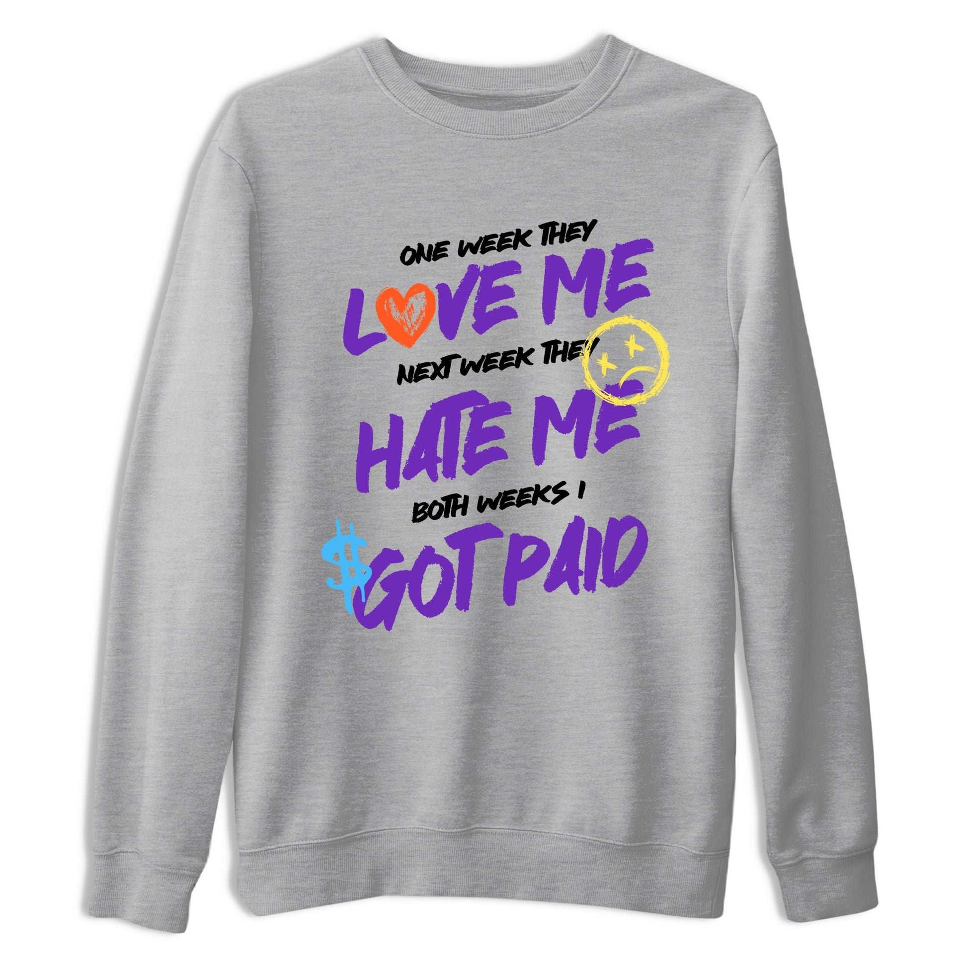 Sneaker Threads – Sneaker Tees To Match New Balance 9060 Prism Purple – I Got Paid Graphic Tee Heather Grey 2. Perfect for Jordan releases 2025 colorways.