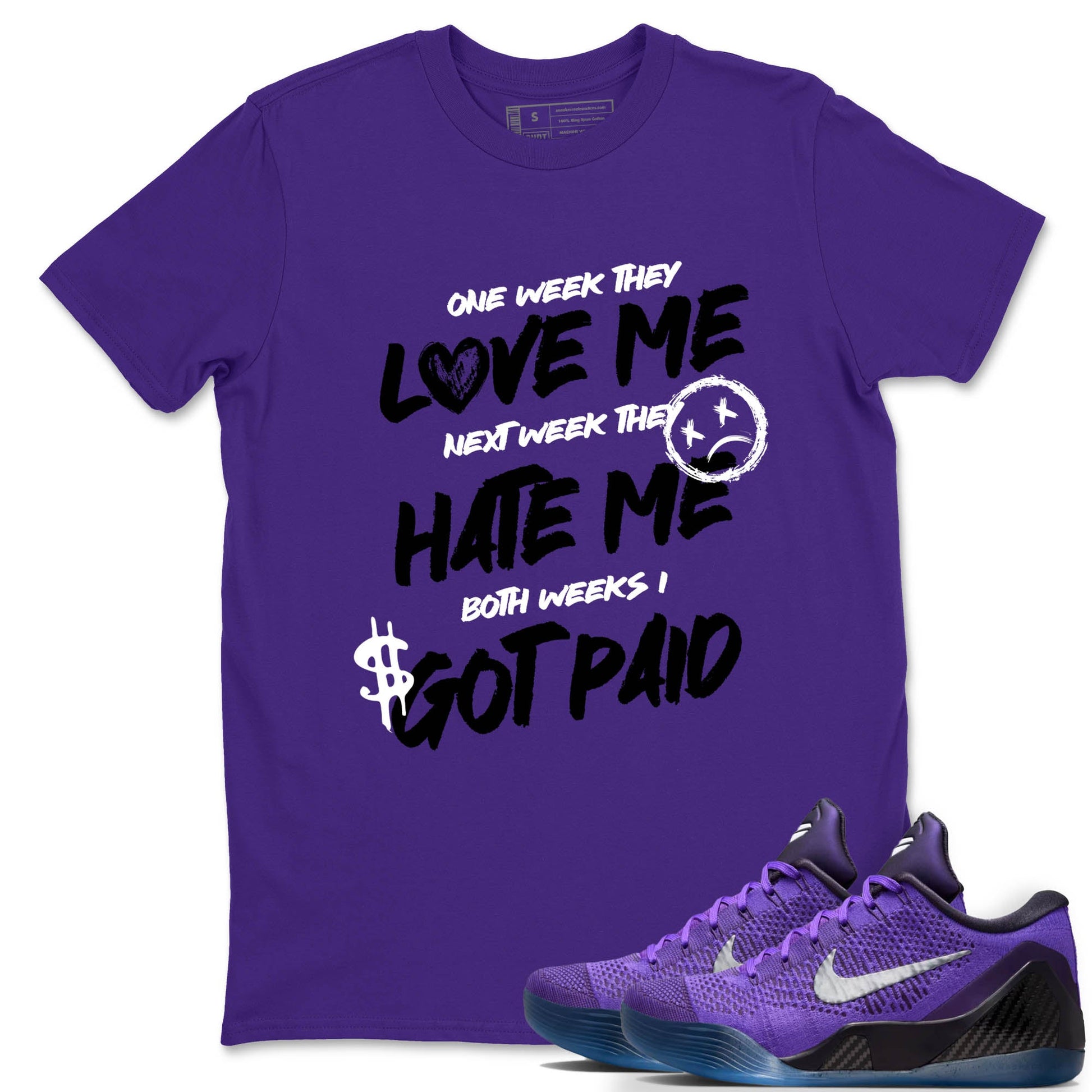 Sneaker Threads – Sneaker Tees To Match Nike KB 9 Hyper Grape – I Got Paid Graphic Tee Purple 1. Perfect for Jordan releases 2025 colorways. Perfect for purple basketball sneaker releases and legacy-inspired colorways for 2025 hoopers.