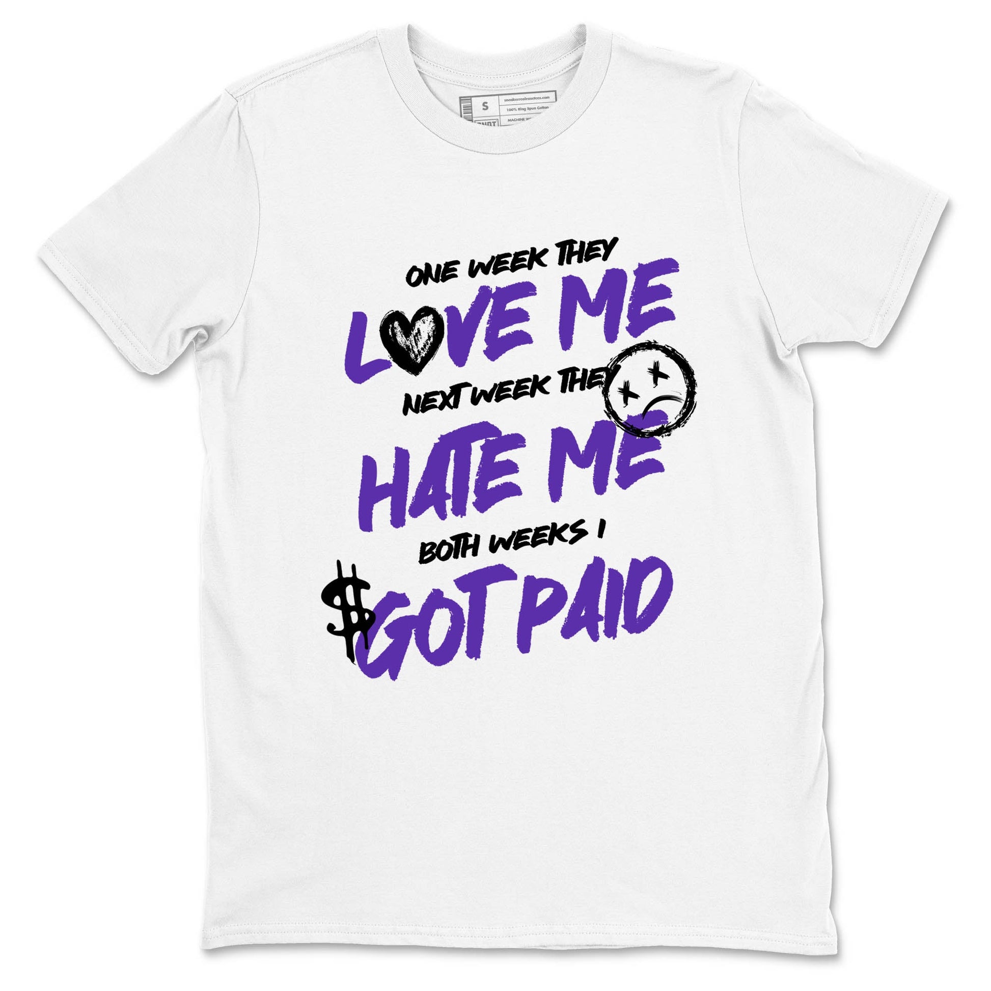 Sneaker Threads – Sneaker Tees To Match Nike KB 9 Hyper Grape – I Got Paid Graphic Tee White 2. Perfect for Jordan releases 2025 colorways. Perfect for purple basketball sneaker releases and legacy-inspired colorways for 2025 hoopers.