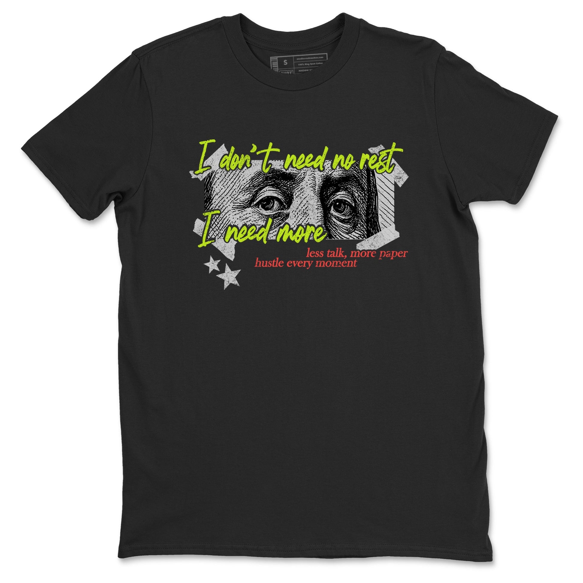 Sneaker Threads – Sneaker Tees To Match Air Max 90 Spruce Aura and Ghost Green – I Need More Graphic Tee Black 2. Perfect for Jordan releases 2025 colorways.