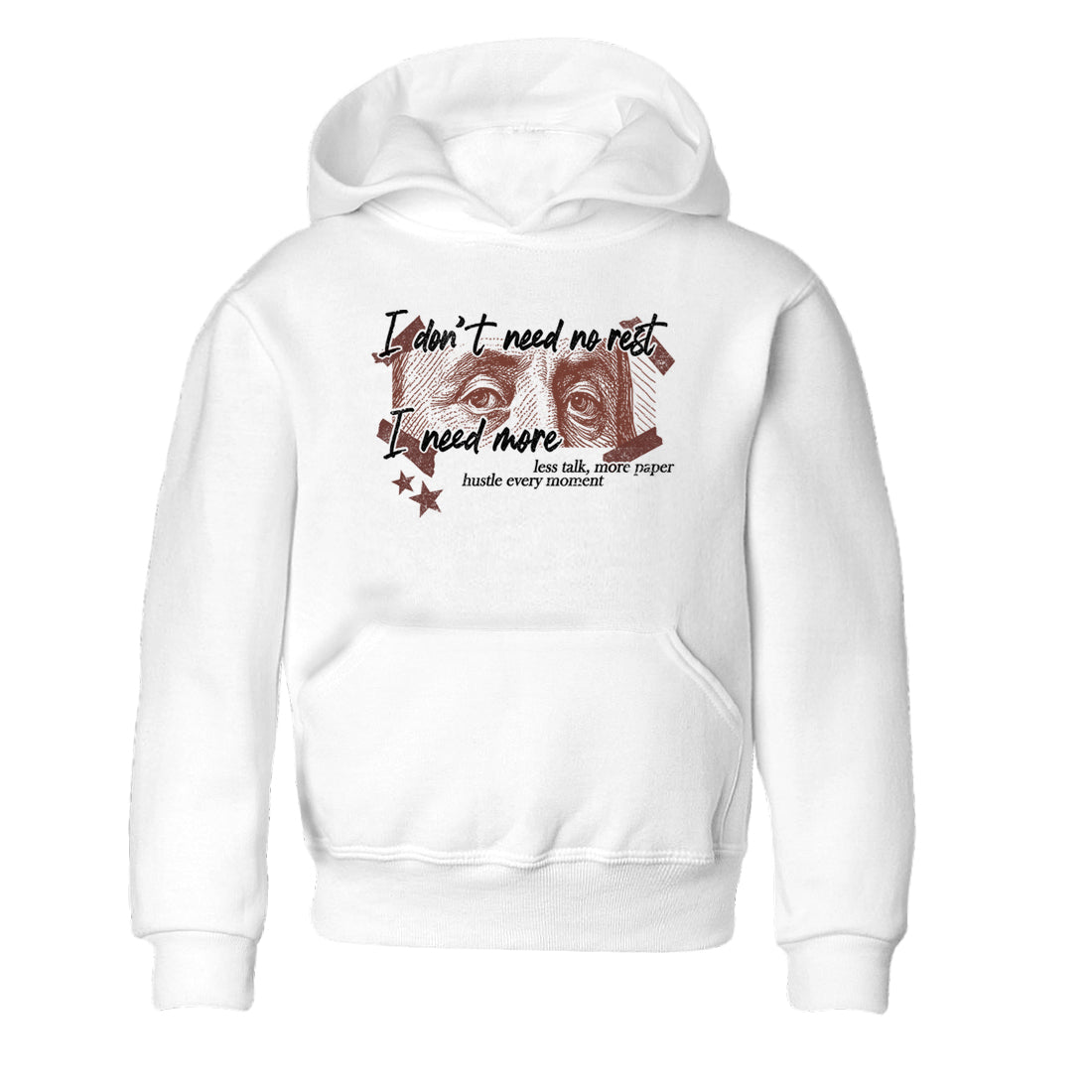Sneaker match tees – Sneaker Tees To Match Dunk Low Football Shoes – I Need More Kids T-Shirt White 2