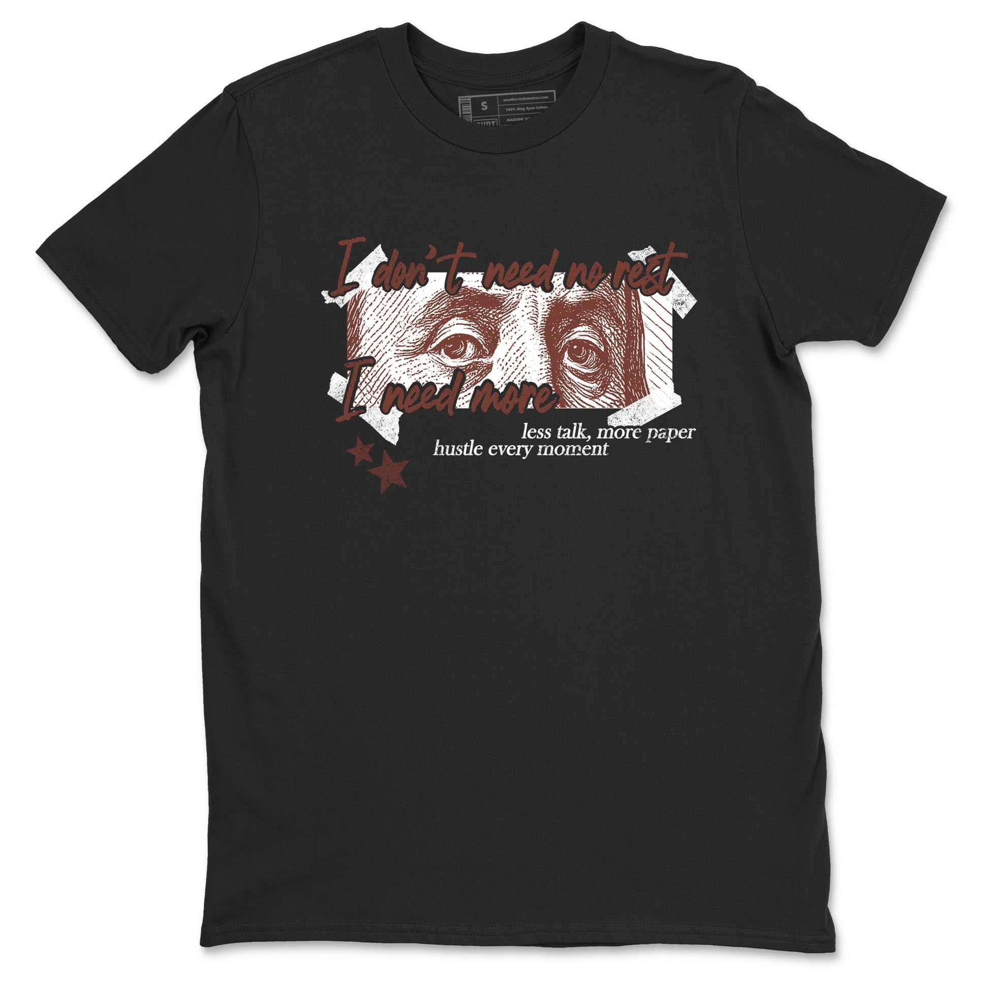 Sneaker match tees – Sneaker Tees To Match Dunk Low Football Shoes – I Need More Tee Black 2