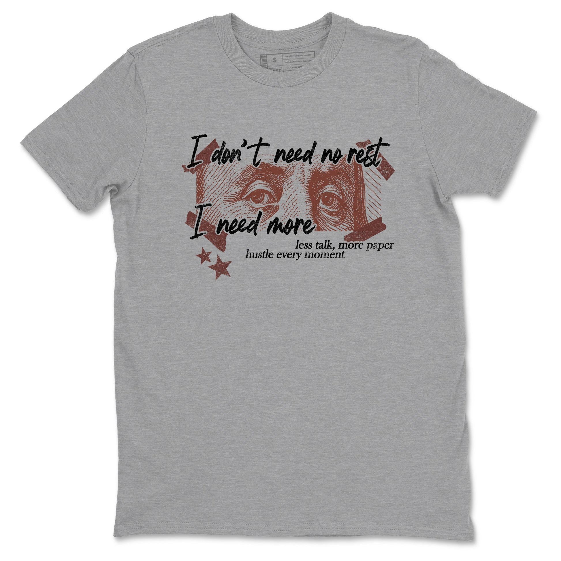 Sneaker match tees – Sneaker Tees To Match Dunk Low Football Shoes – I Need More Tee Heather Grey 2