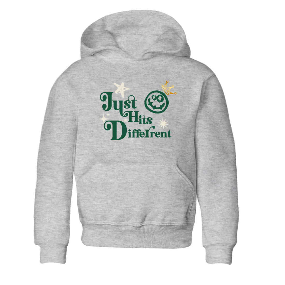 Sneaker Threads – Sneaker Tees To Match Air Jordan 1 Pro Green – Just Hits Different Youth Graphic Tee Heather Grey 2. Perfect for Jordan releases 2025 colorways.